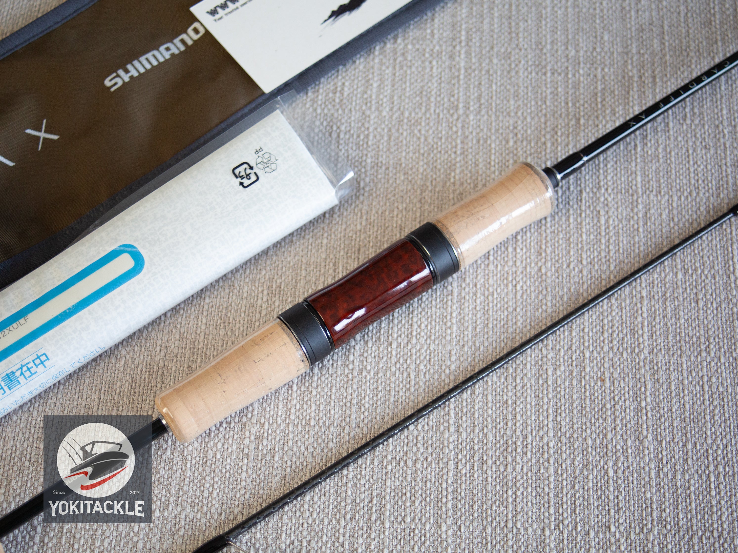 Shimano 21 Cardiff AX S62XUL-F Spinning Rod for Trout