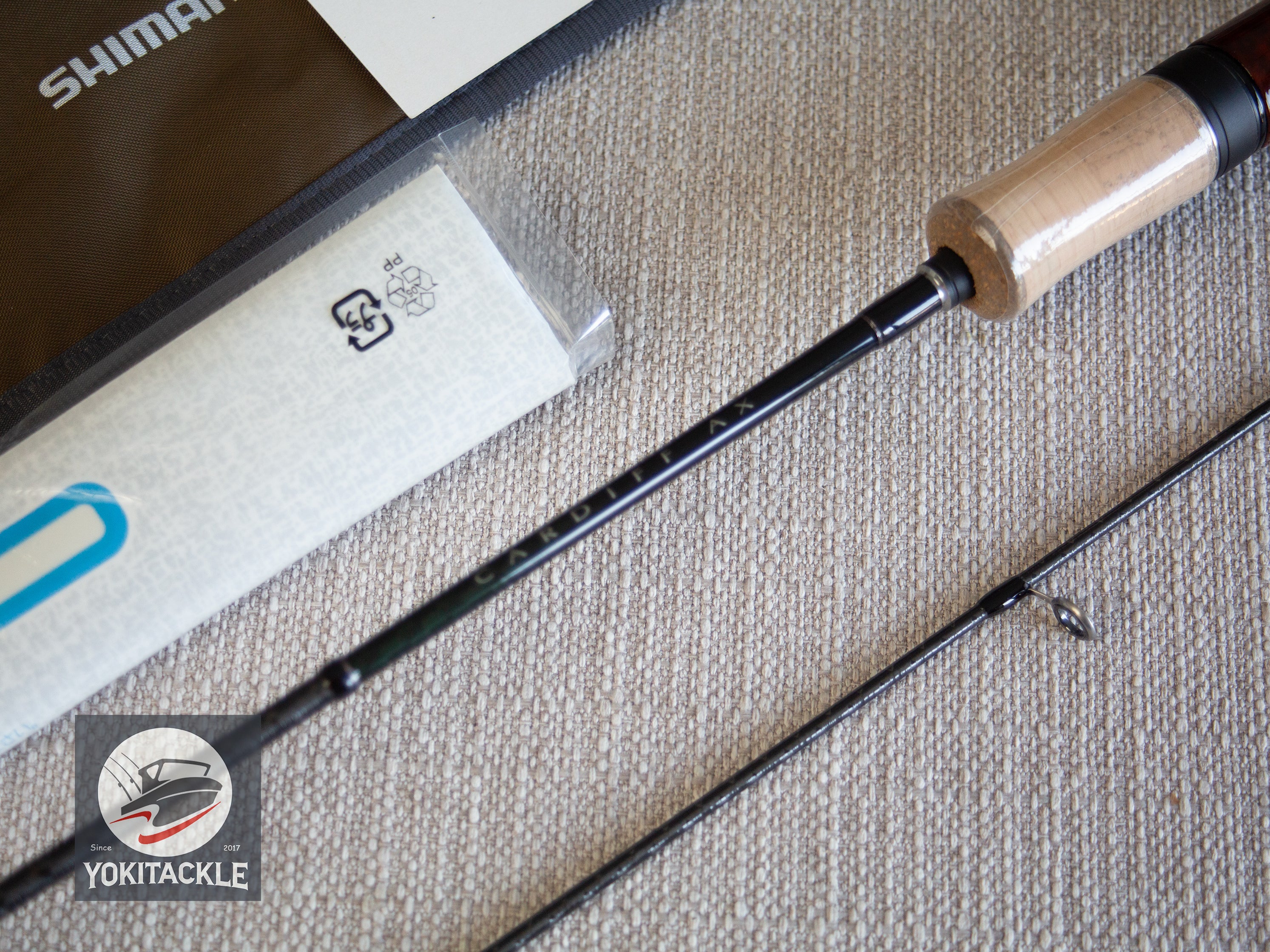 Shimano 21 Cardiff AX S62XUL-F Spinning Rod for Trout
