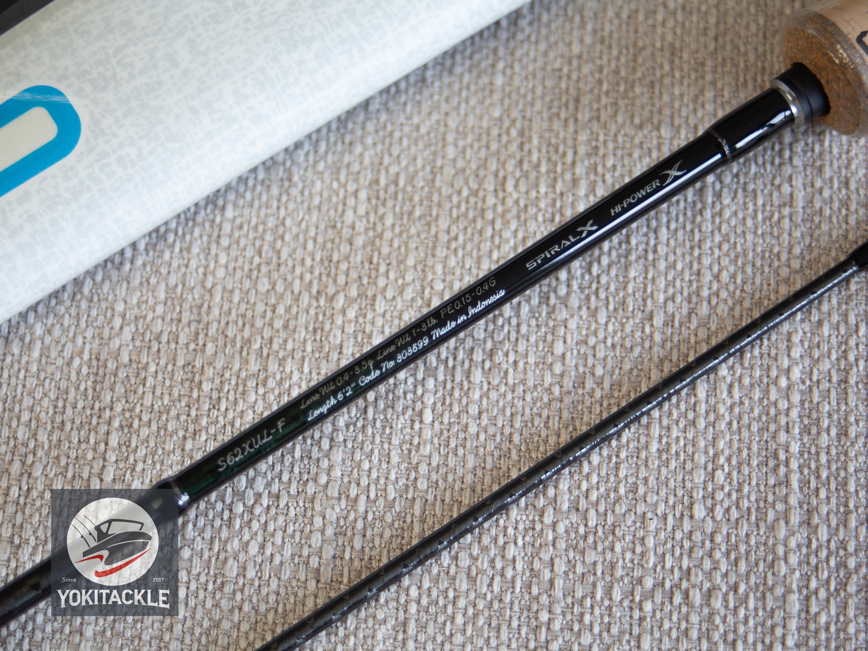Shimano 21 Cardiff AX S62XUL-F Spinning Rod for Trout