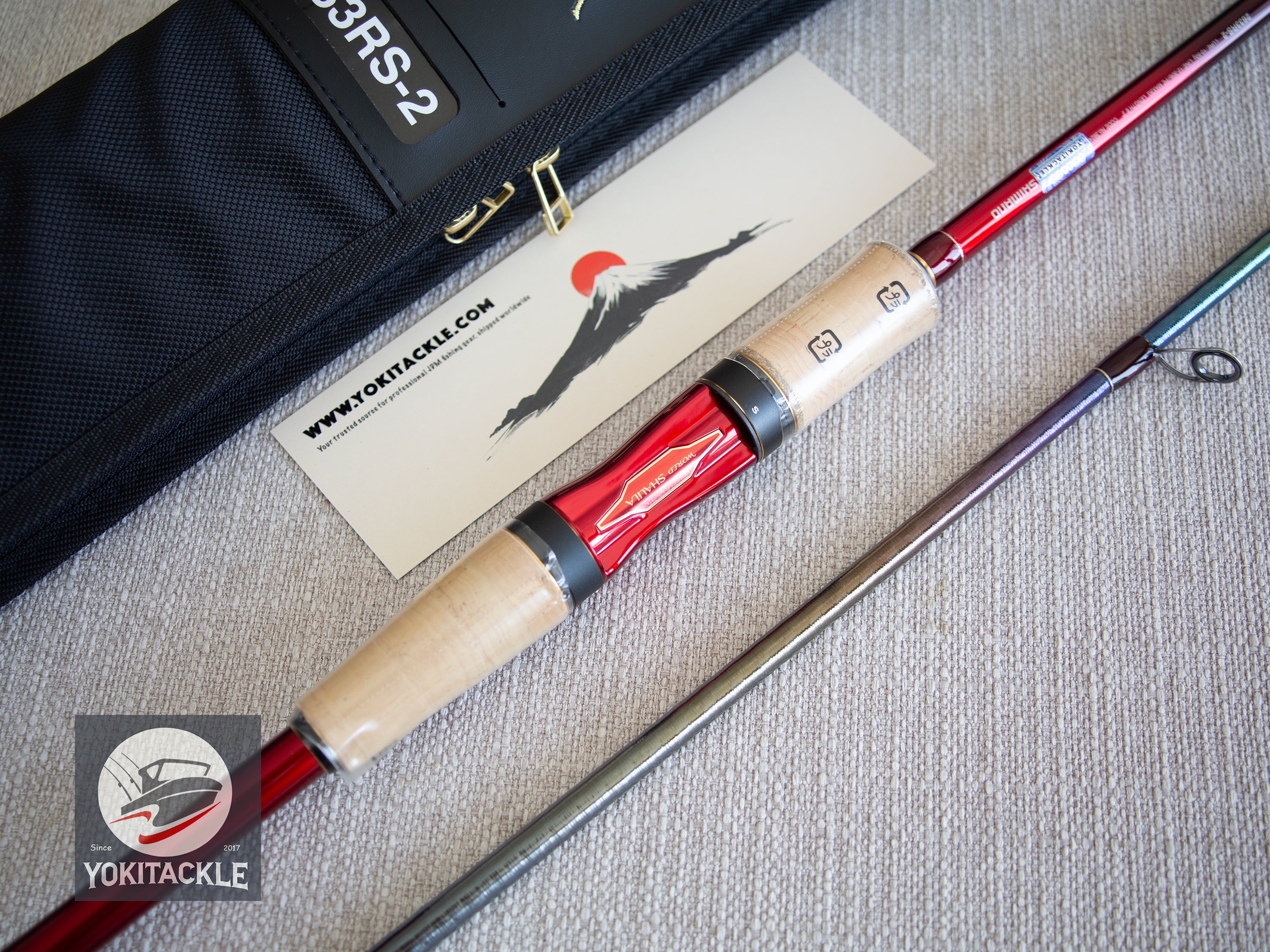 Shimano 18 WORLD SHAULA 2833RS-2 Spinning Rod for Bass