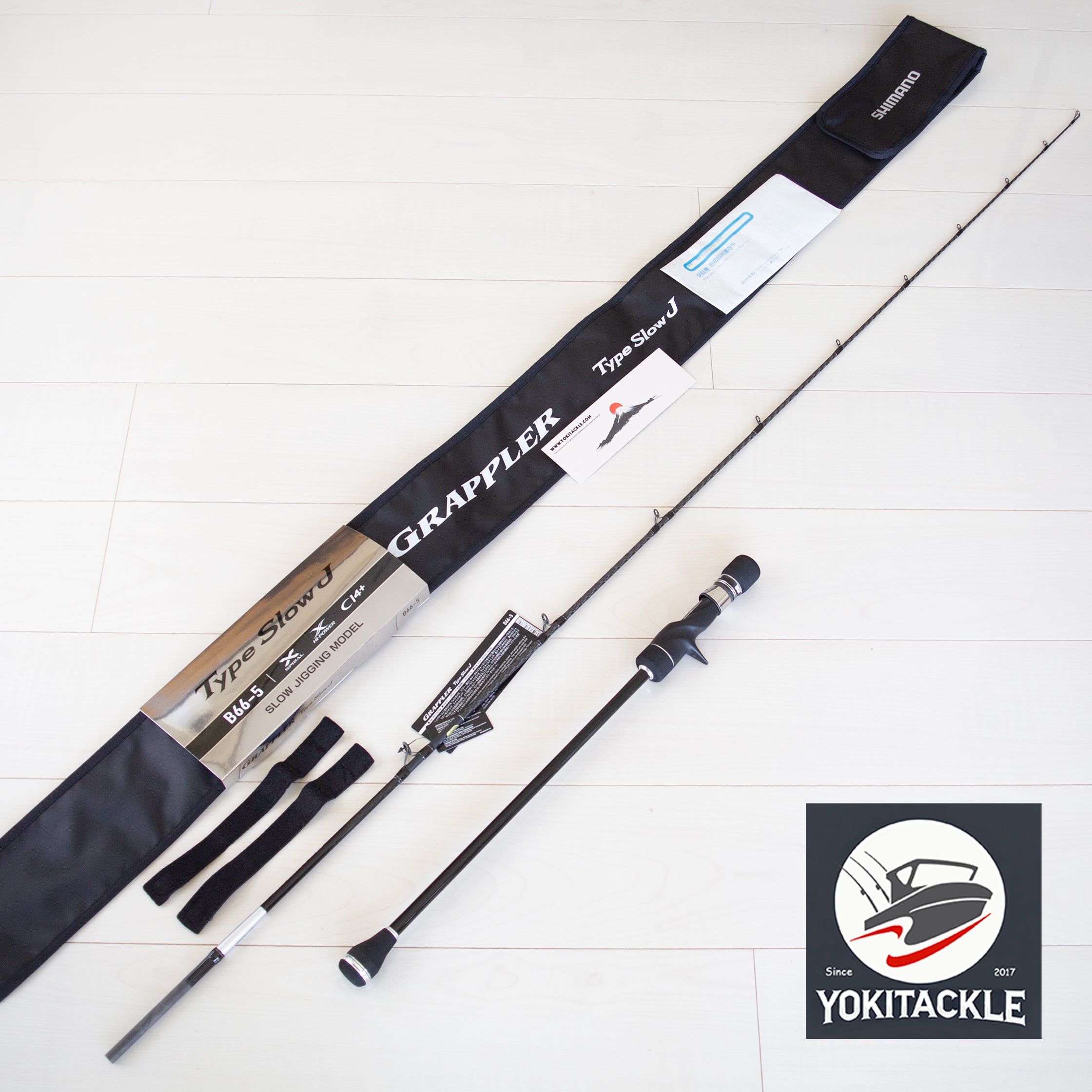 Shimano 25 Grappler Type Slow J B66-5 Baitcasting Rod
