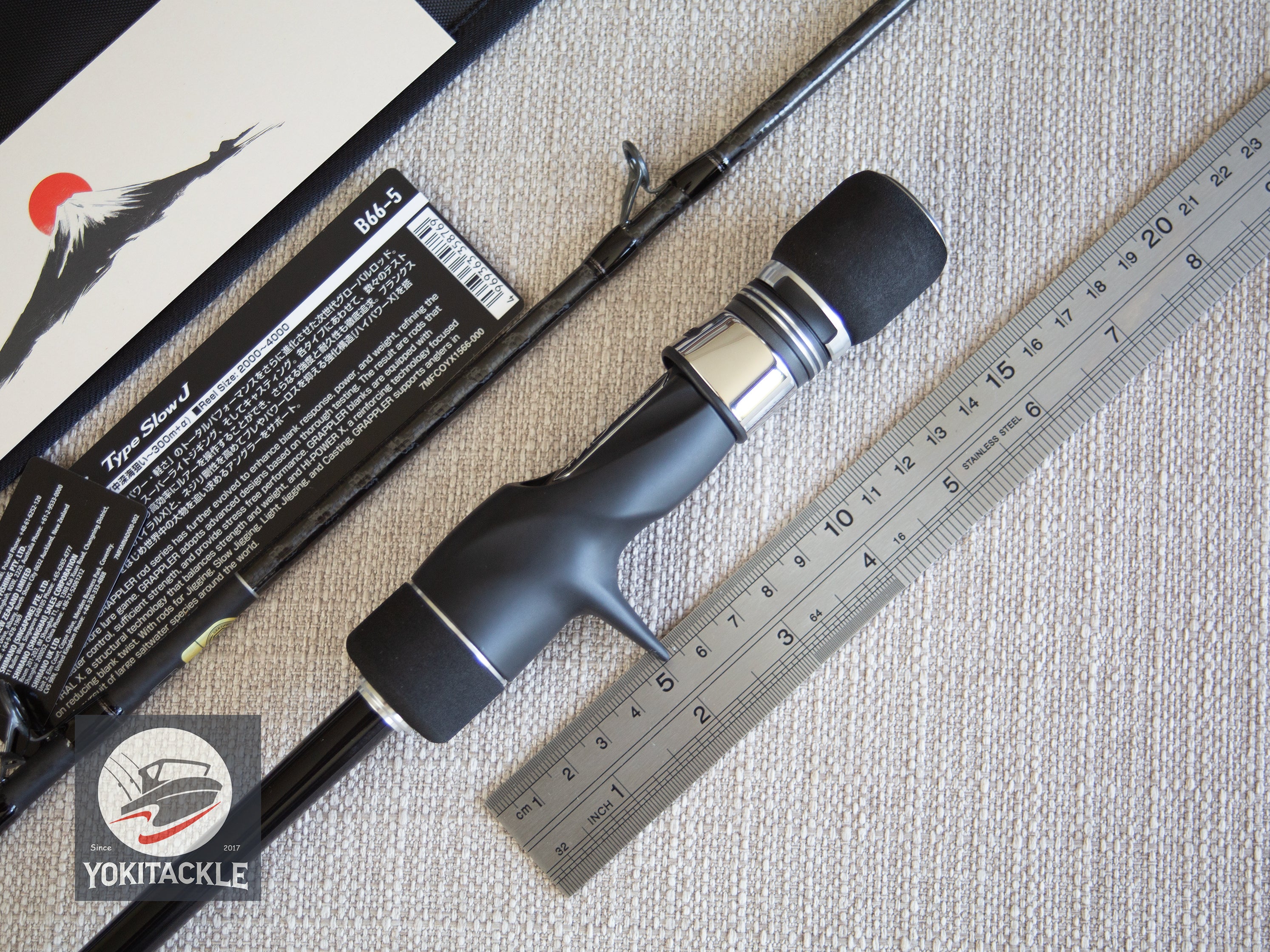 Shimano 25 Grappler Type Slow J B66-5 Baitcasting Rod