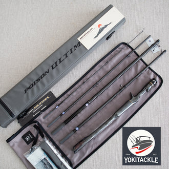 Brand New JACKALL/SHIMANO POISON ULTIMA 174MH+-5 Piece Baitcasting rod