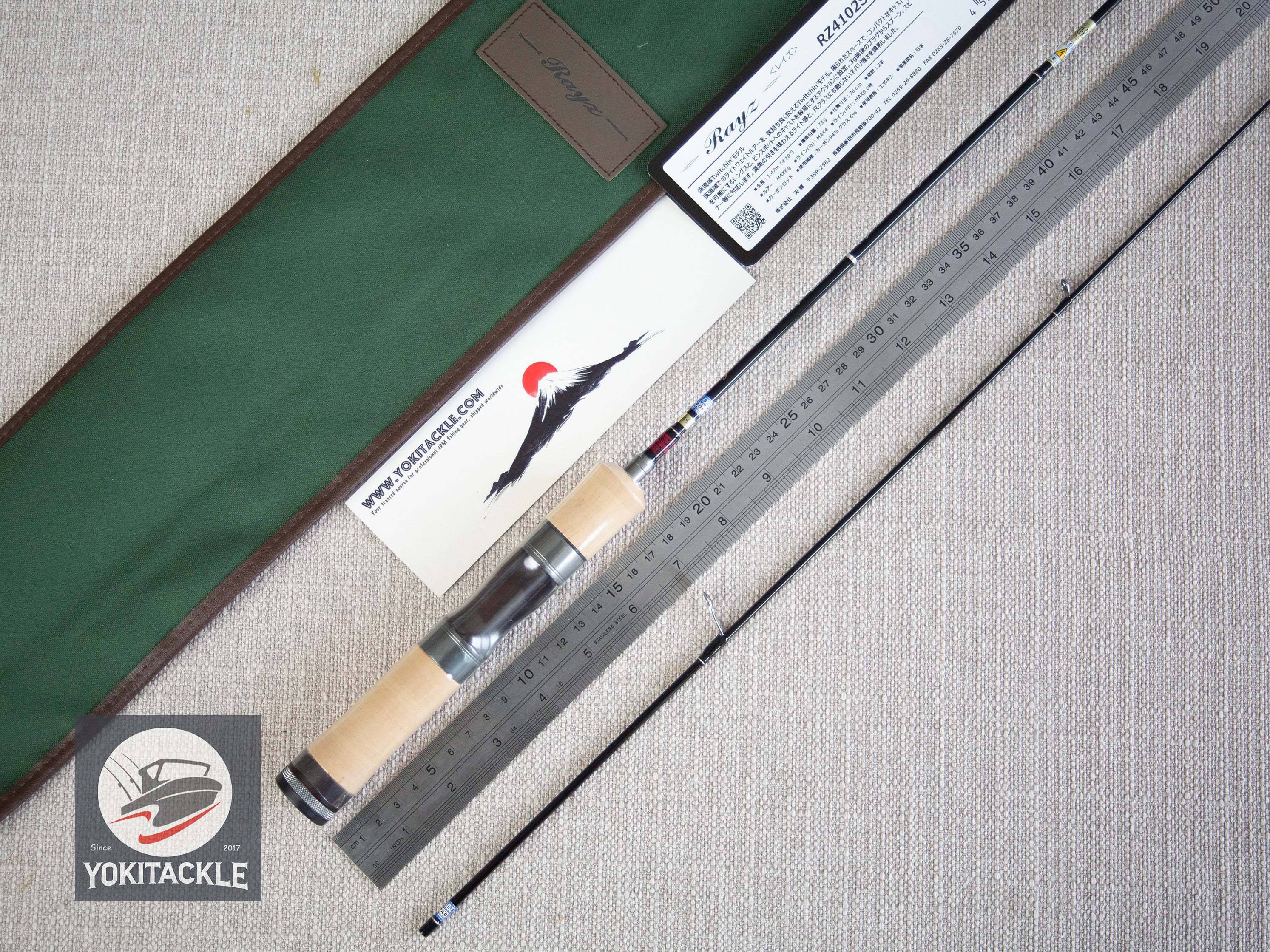 Brand New Tenryu Rayz RZ4102S-UL Spinning Rod for Trout