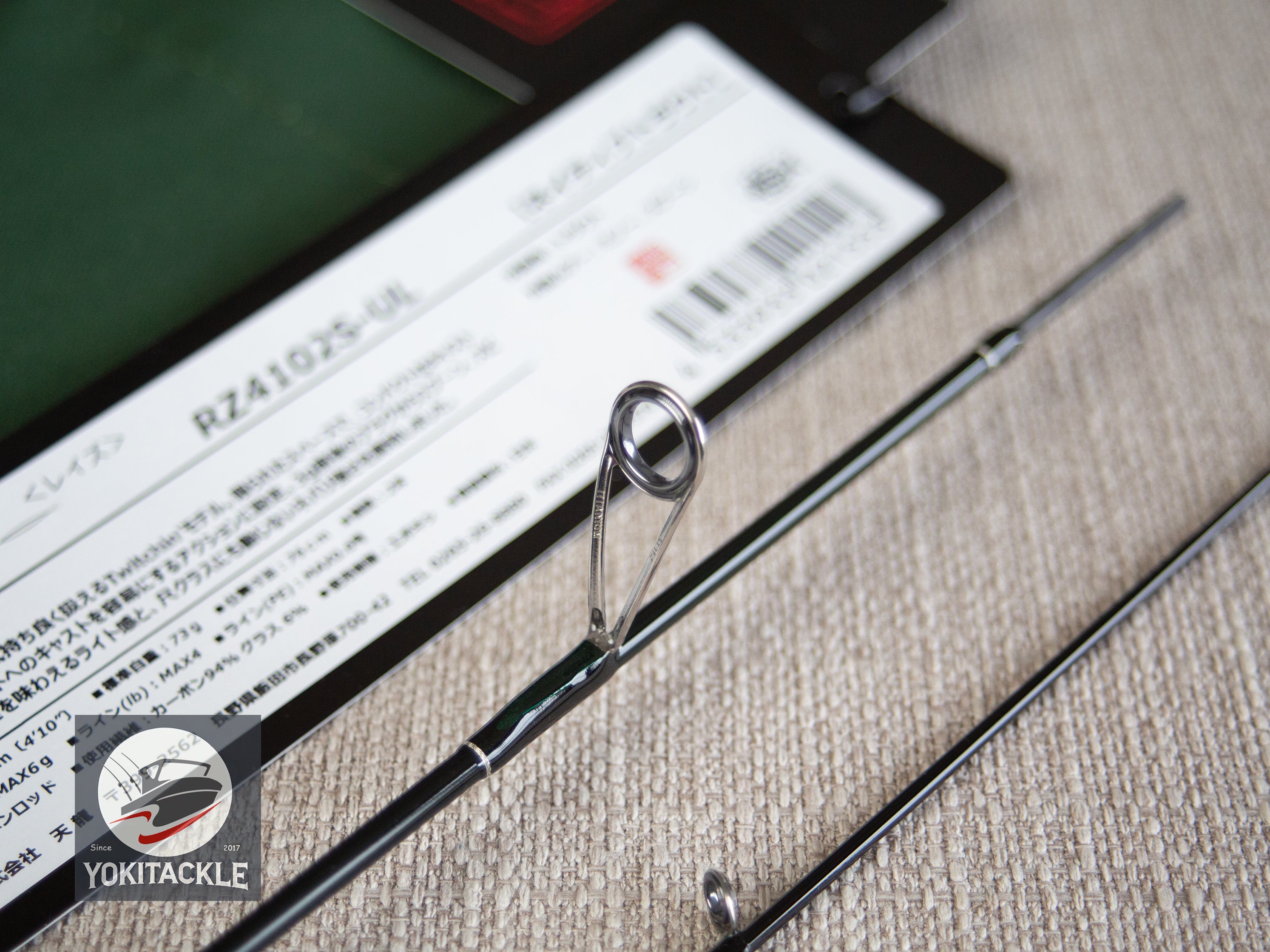 Brand New Tenryu Rayz RZ4102S-UL Spinning Rod for Trout