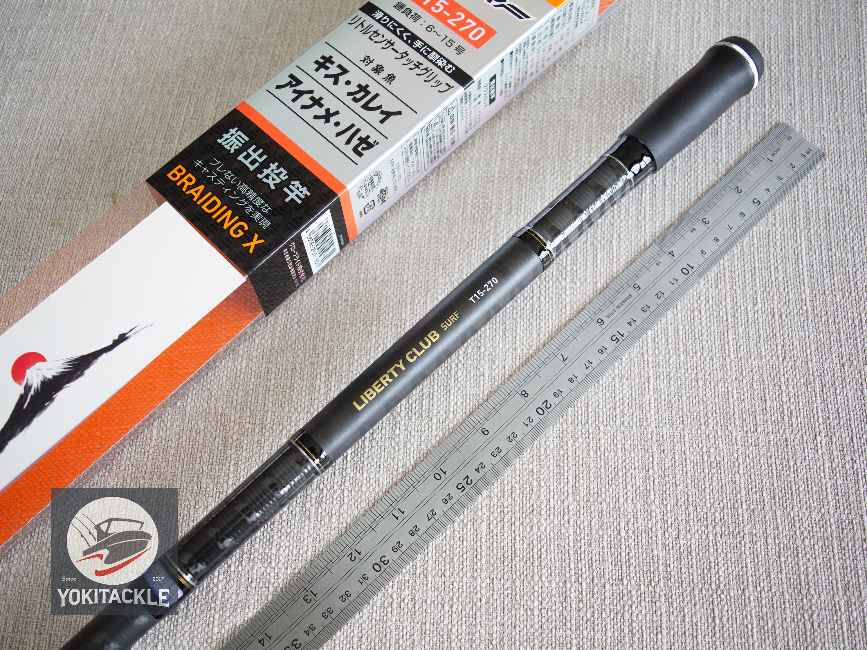 Brand New Daiwa LIBERTY CLUB SURF T 15-270 - K Surf Casting Rod