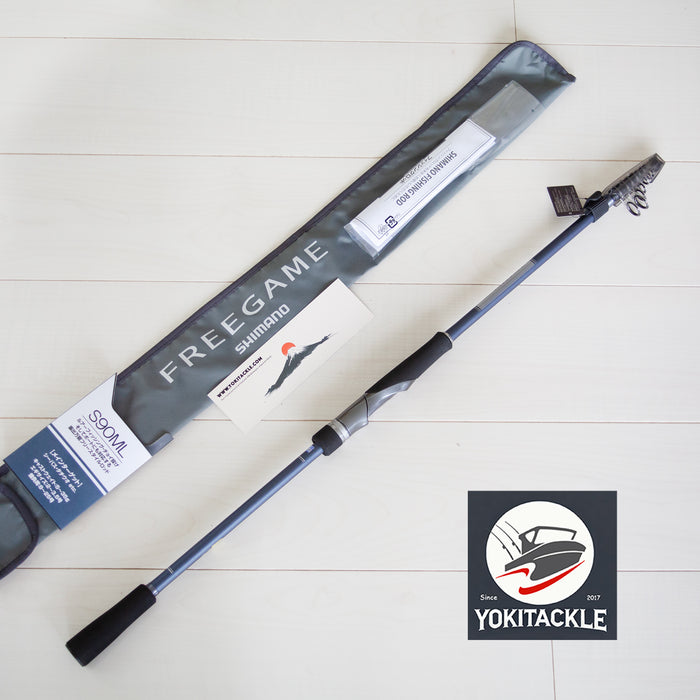 Shimano 23 FREEGAME S90ML Telescopic Spinning Rod