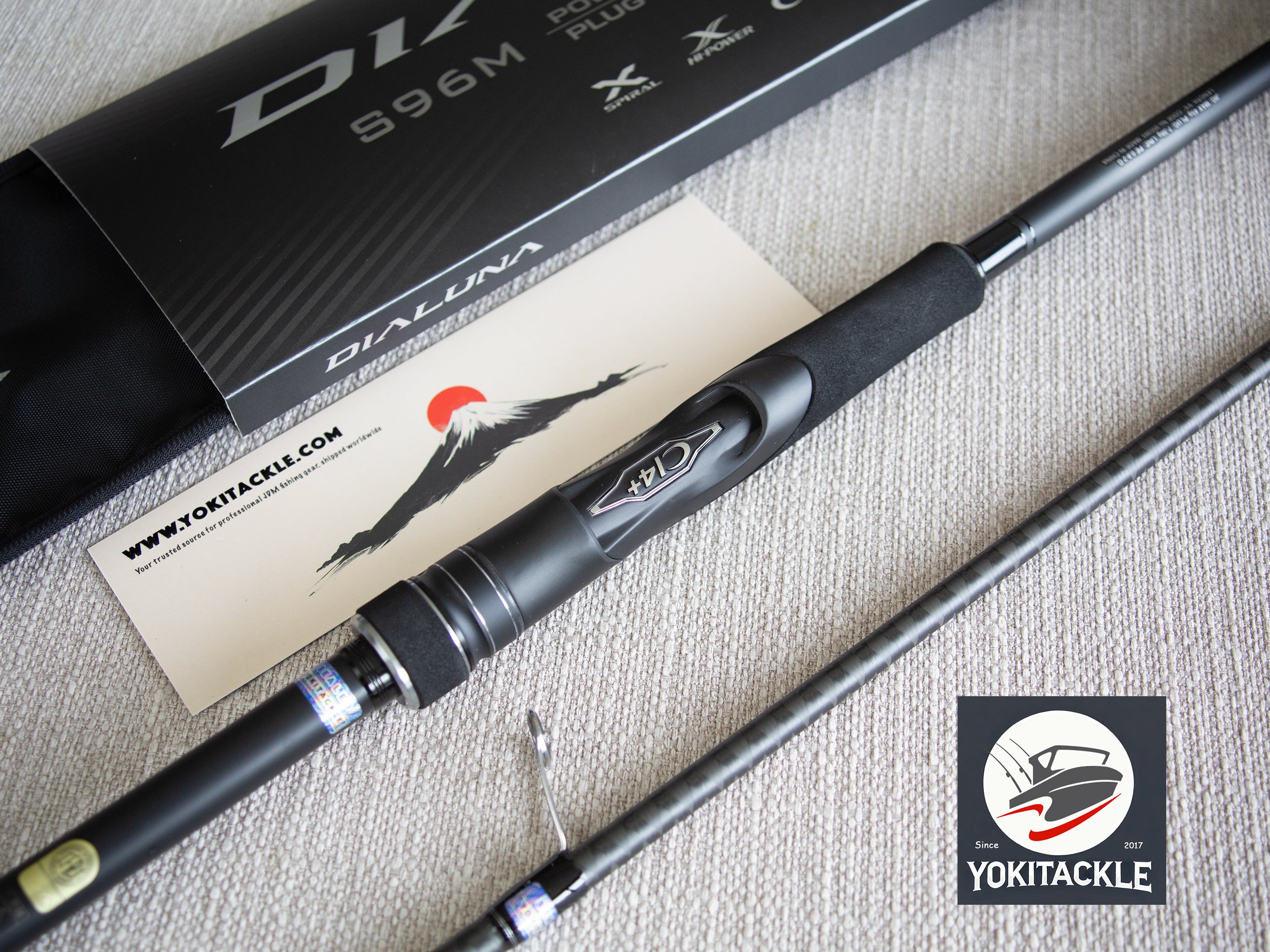 Shimano 23 DIALUNA S96M Spinning Rod – YOKI Tackle Fishing Gear Emporium