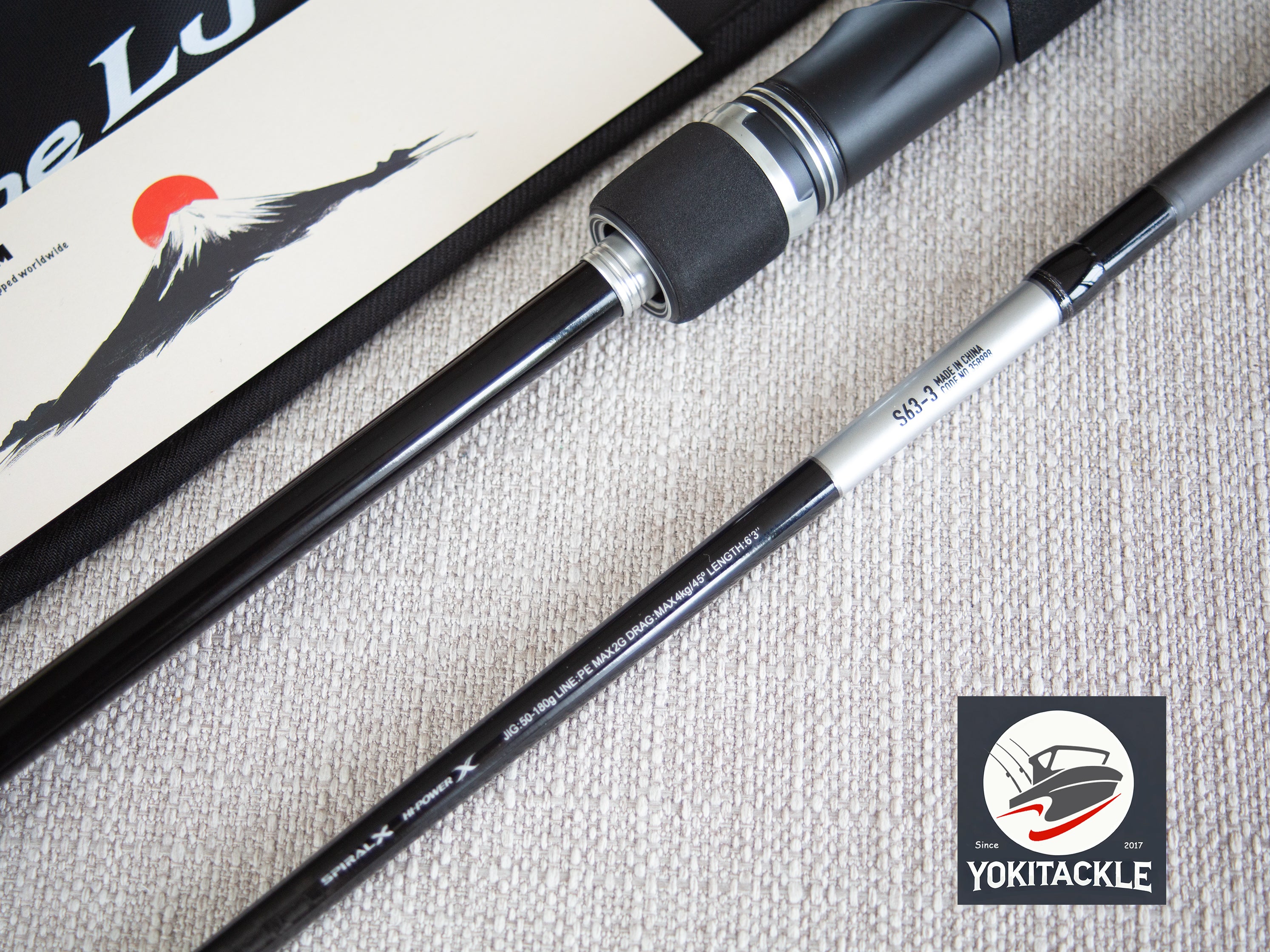 Shimano 25 Grappler Type LJ S63-3 Spinning Rod – YOKI Tackle