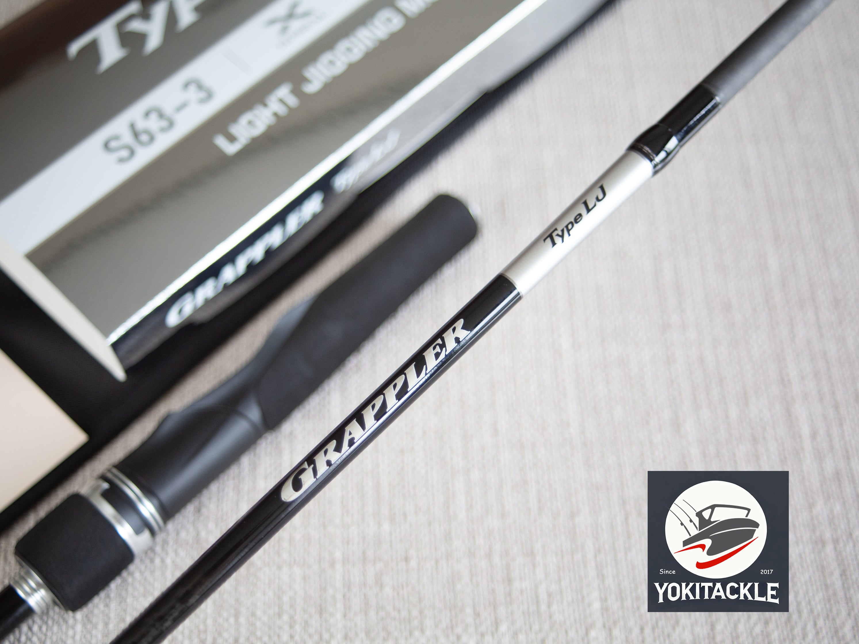 Shimano 25 Grappler Type LJ S63-3 Spinning Rod – YOKI Tackle