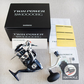 Brand New Shimano 21 TWIN POWER SW 10000HG Spinning Reel