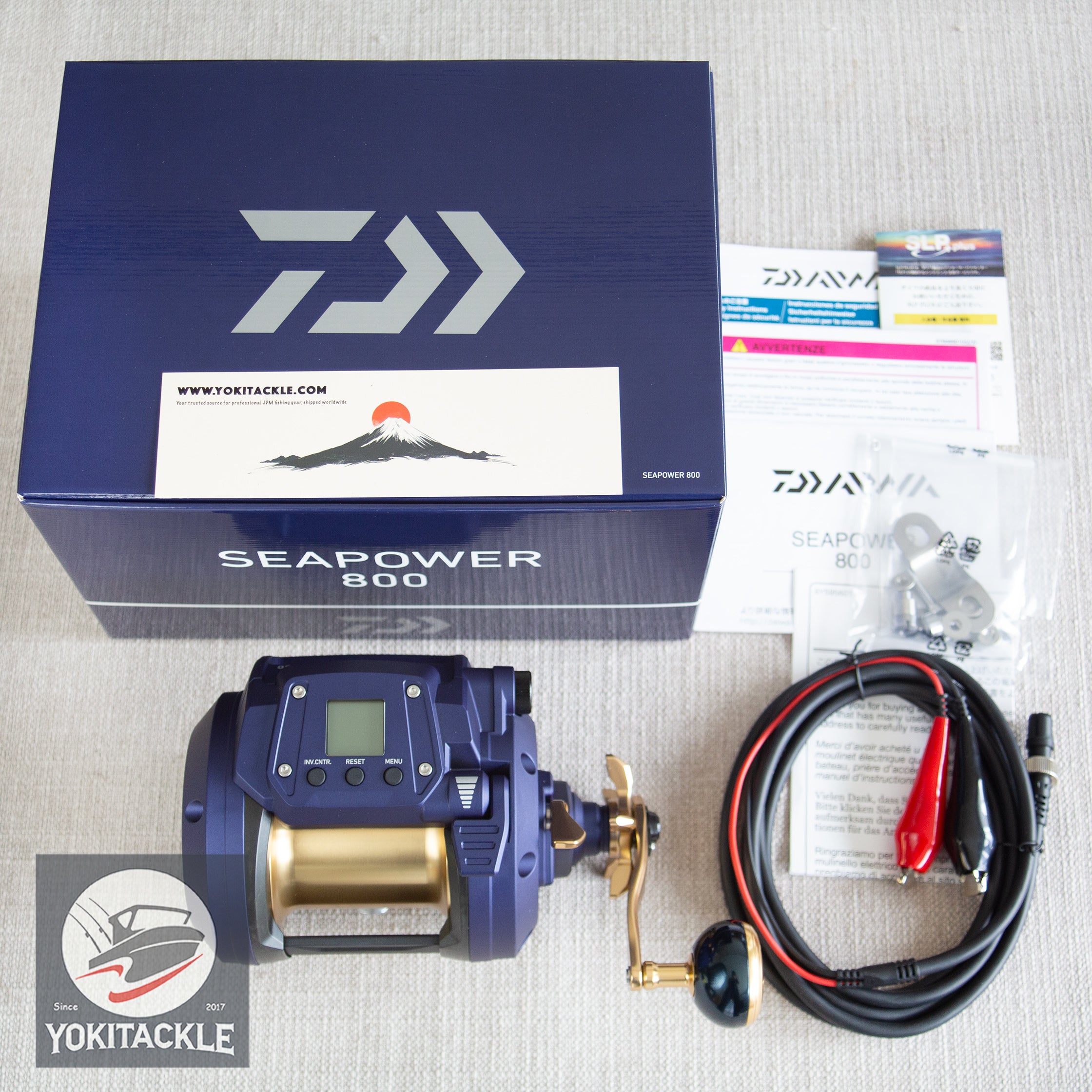 daiwa 800 electric reel Daiwa SEAPOWER 800 Electric Reel – YOKI Tackle Fishing Gear Emporium