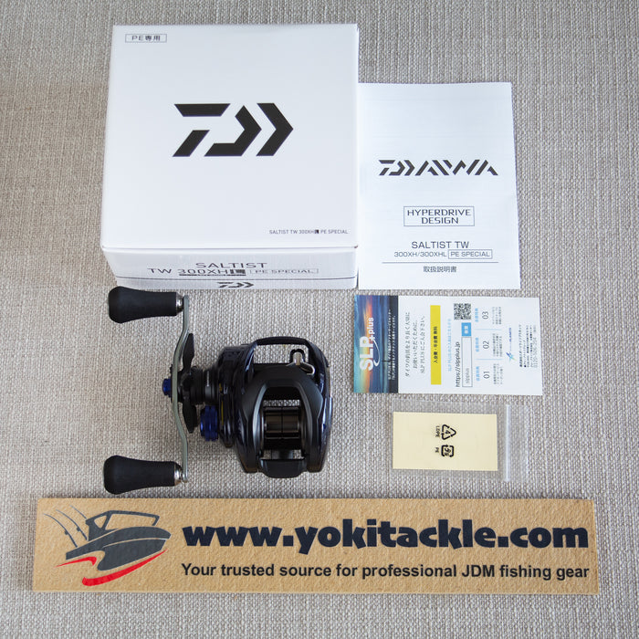 Daiwa 23 SALTIST SV TW 300XHL PE SPECIAL Baitcasting Reel
