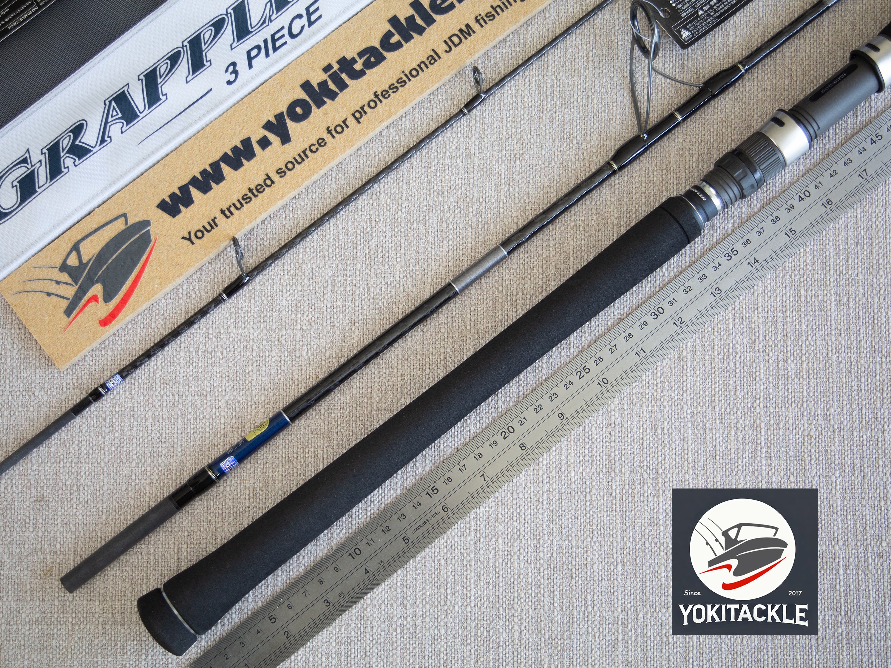 Shimano 21 GRAPPLER Type J S60-3/3 Spinning 3 Piece rod – YOKI Tackle Fishing Gear Emporium