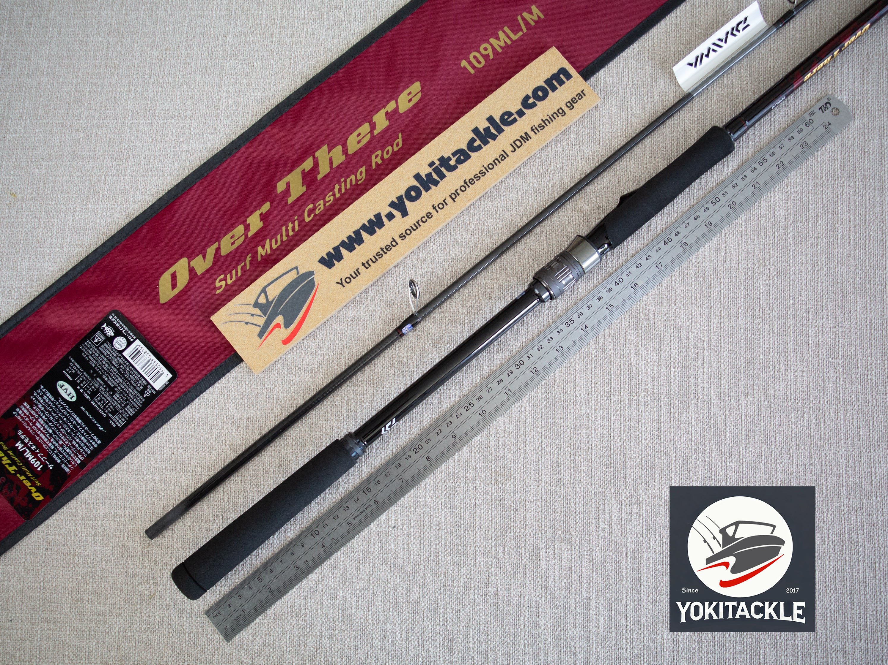 Brand New Daiwa OVERTHERE 109ML/M-K Spinning Rod – YOKI