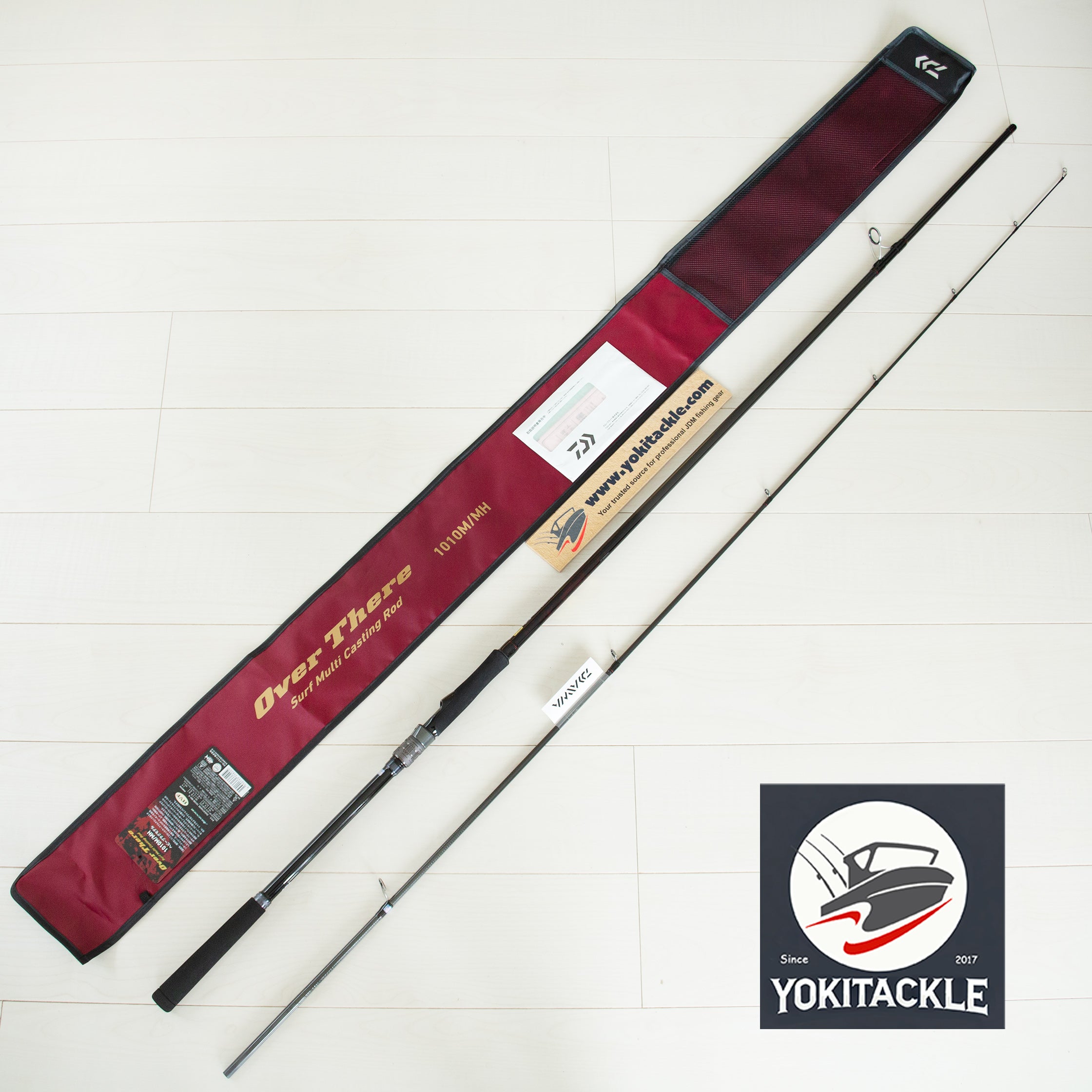 ダイワ OVERTHERE AIR 1010M/MH Brand New Daiwa OVERTHERE 1010M/MH-K Spinning Rod – YOKI