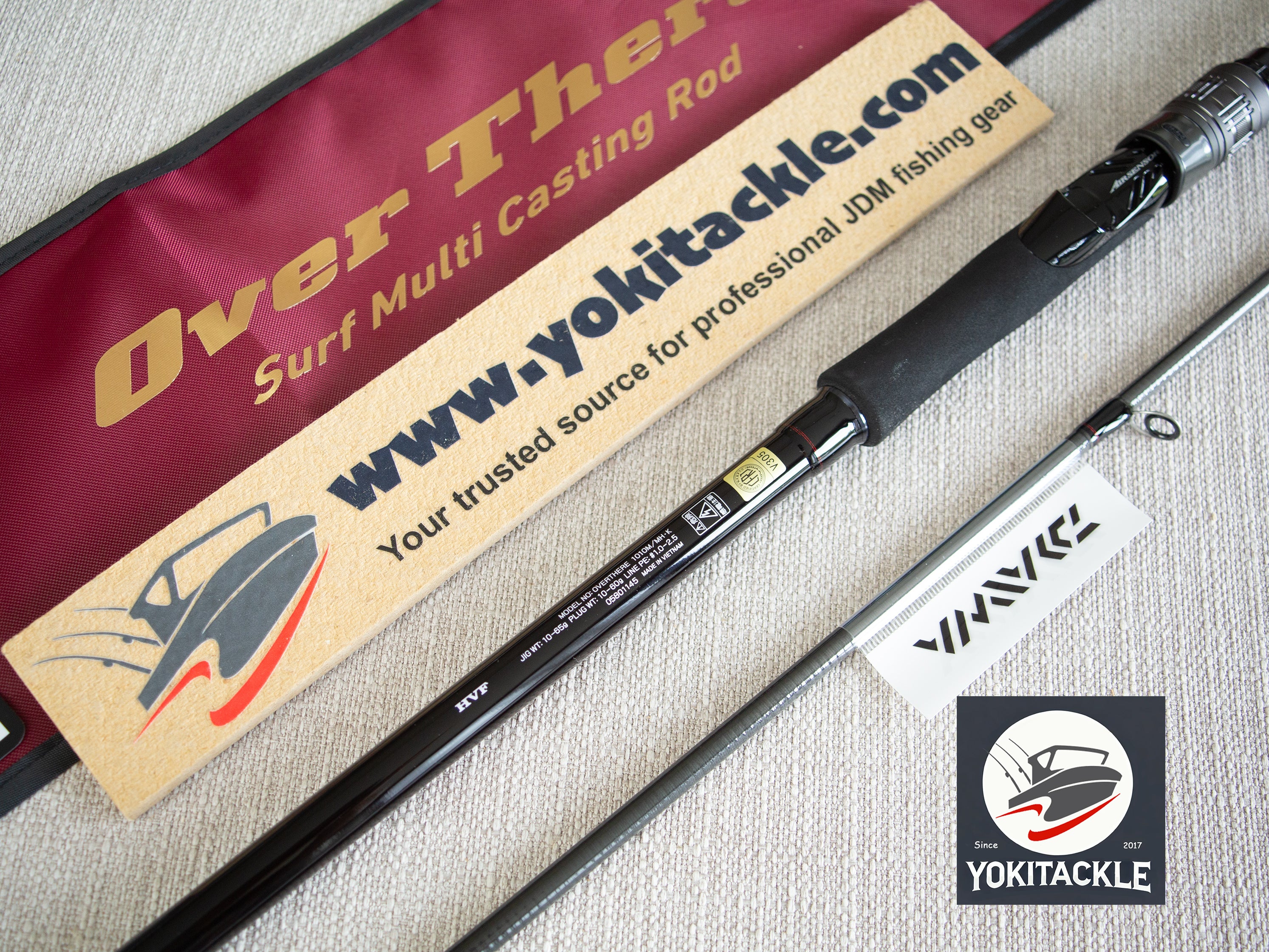 Brand New Daiwa OVERTHERE 1010M/MH-K Spinning Rod