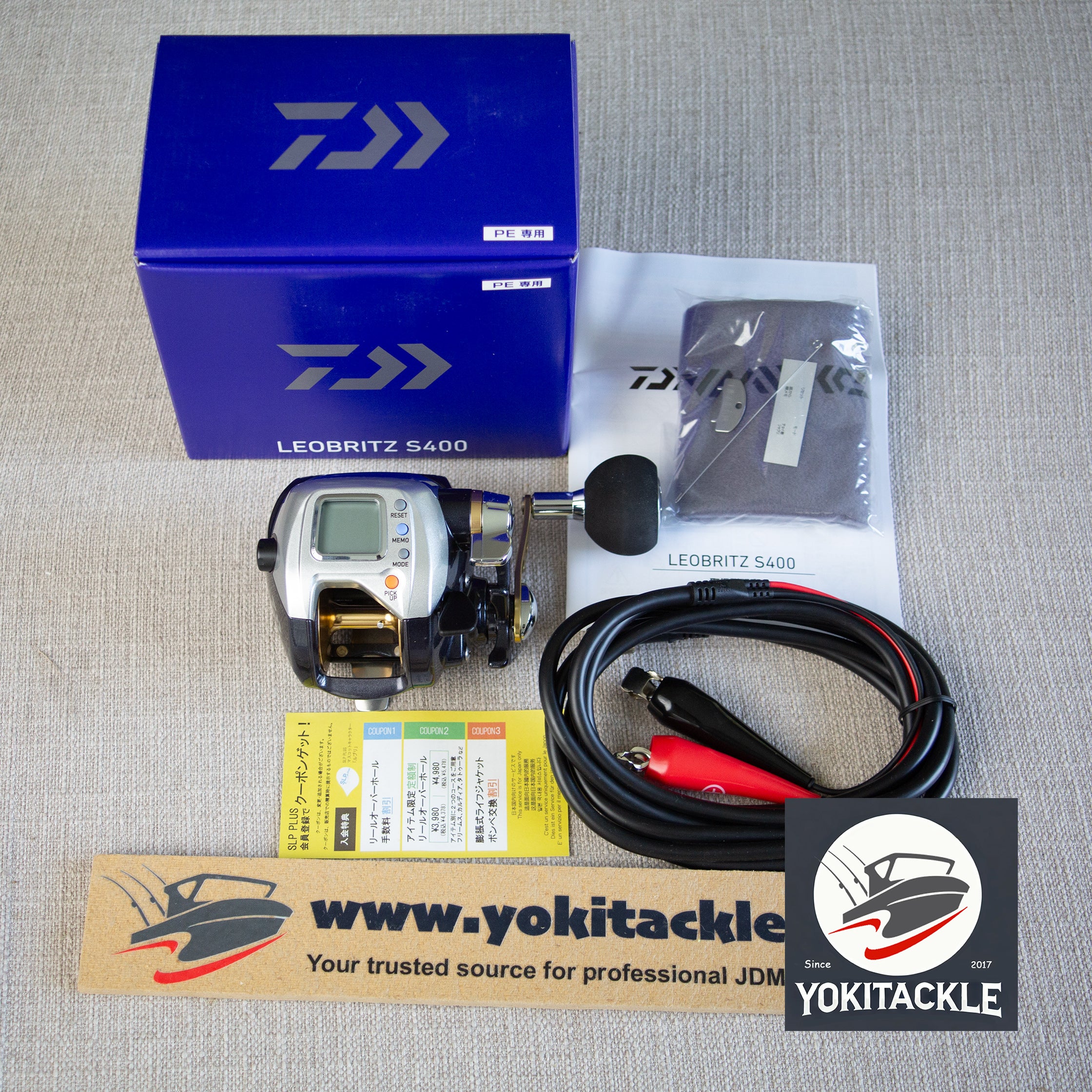 Daiwa LEOBRITZ S400 Electric Reel Free shipping from JAPAN