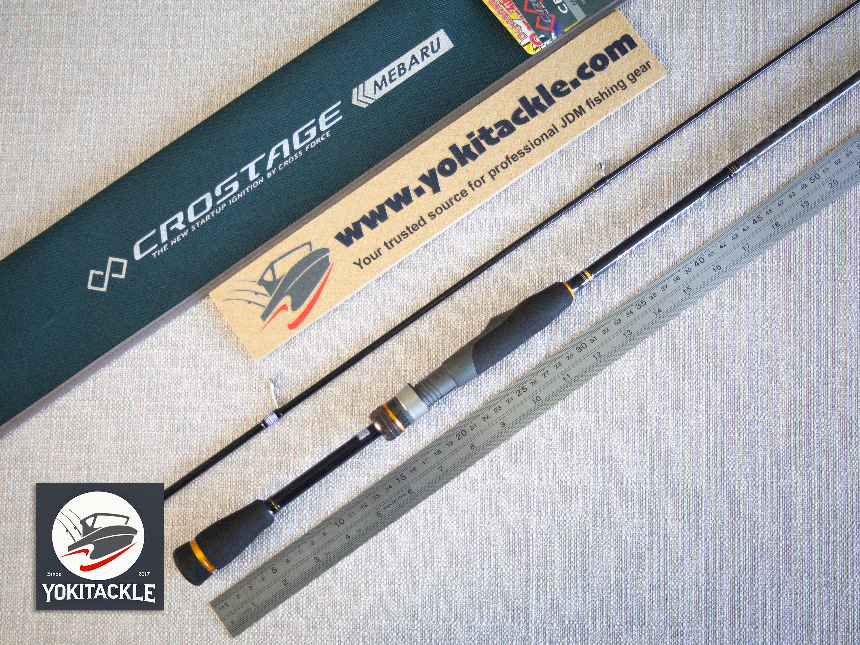 Major Craft 3rd Gen CROSTAGE Light Game CRX-S762UL Spinning Rod