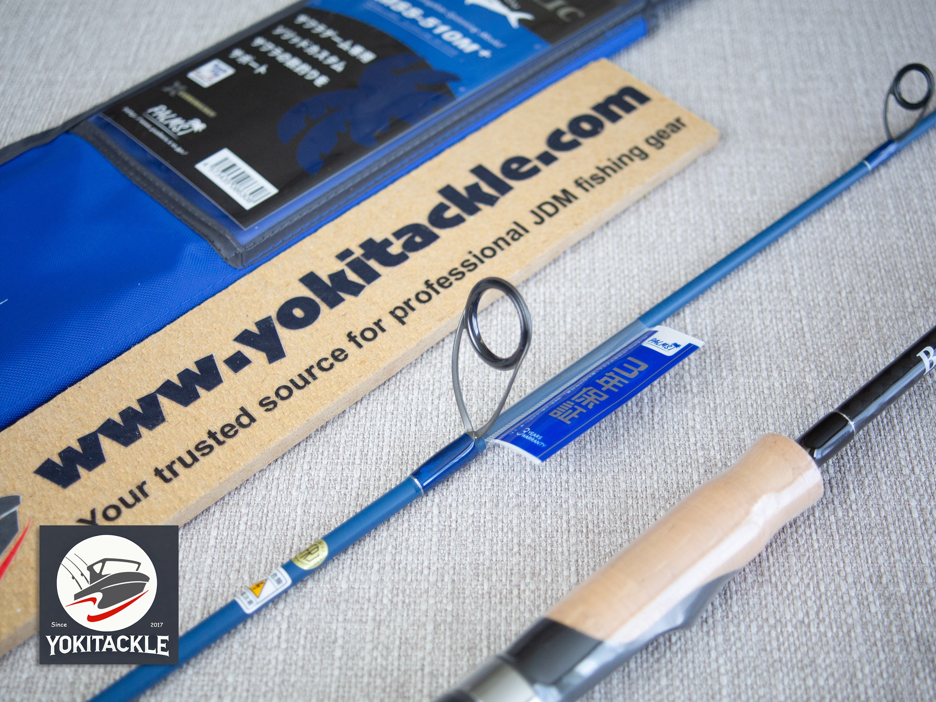 Brand New PALMS Baymatic BMSS-510M+ AccurateⅢ Graphite Spinning [Solid Blanks]  Rod