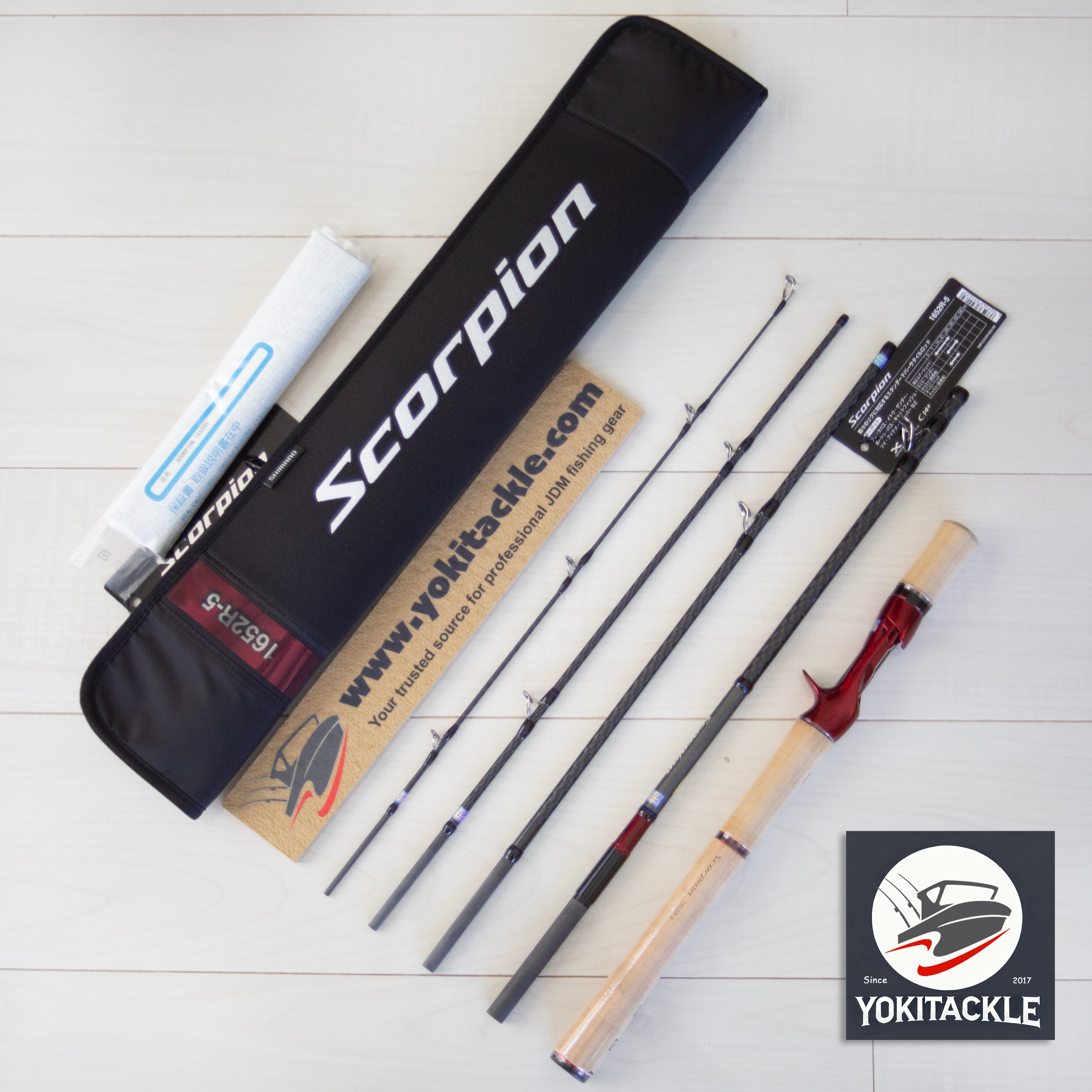 Shimano Scorpion 1652R-5 Baitcasting Rod for Bass