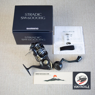 Brand New Shimano 24 Stradic SW 6000HG Spinning Reel