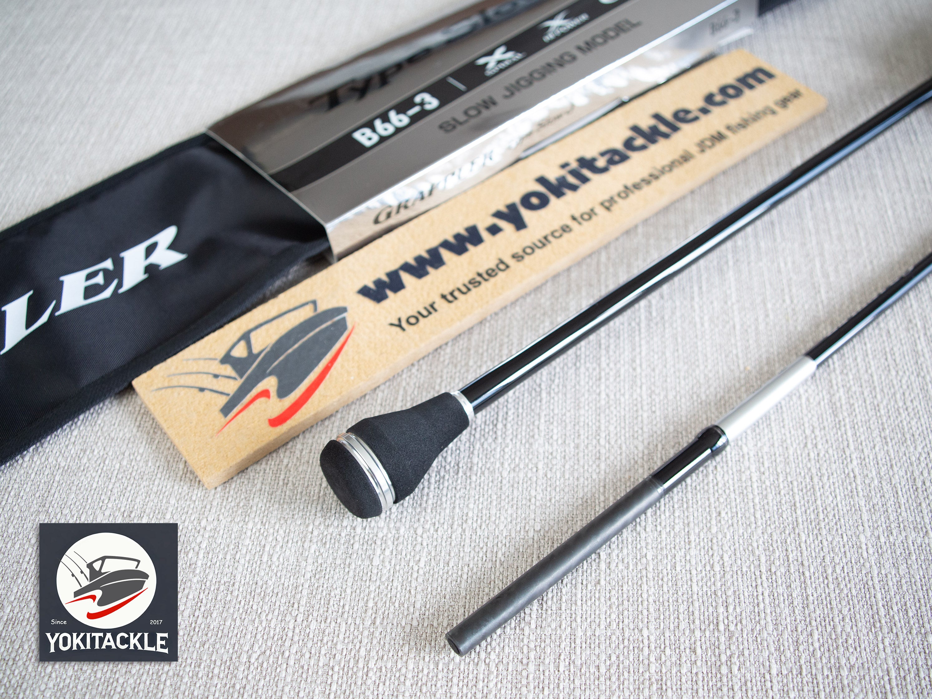 Shimano 25 Grappler Type Slow J B66-3 Baitcasting Rod