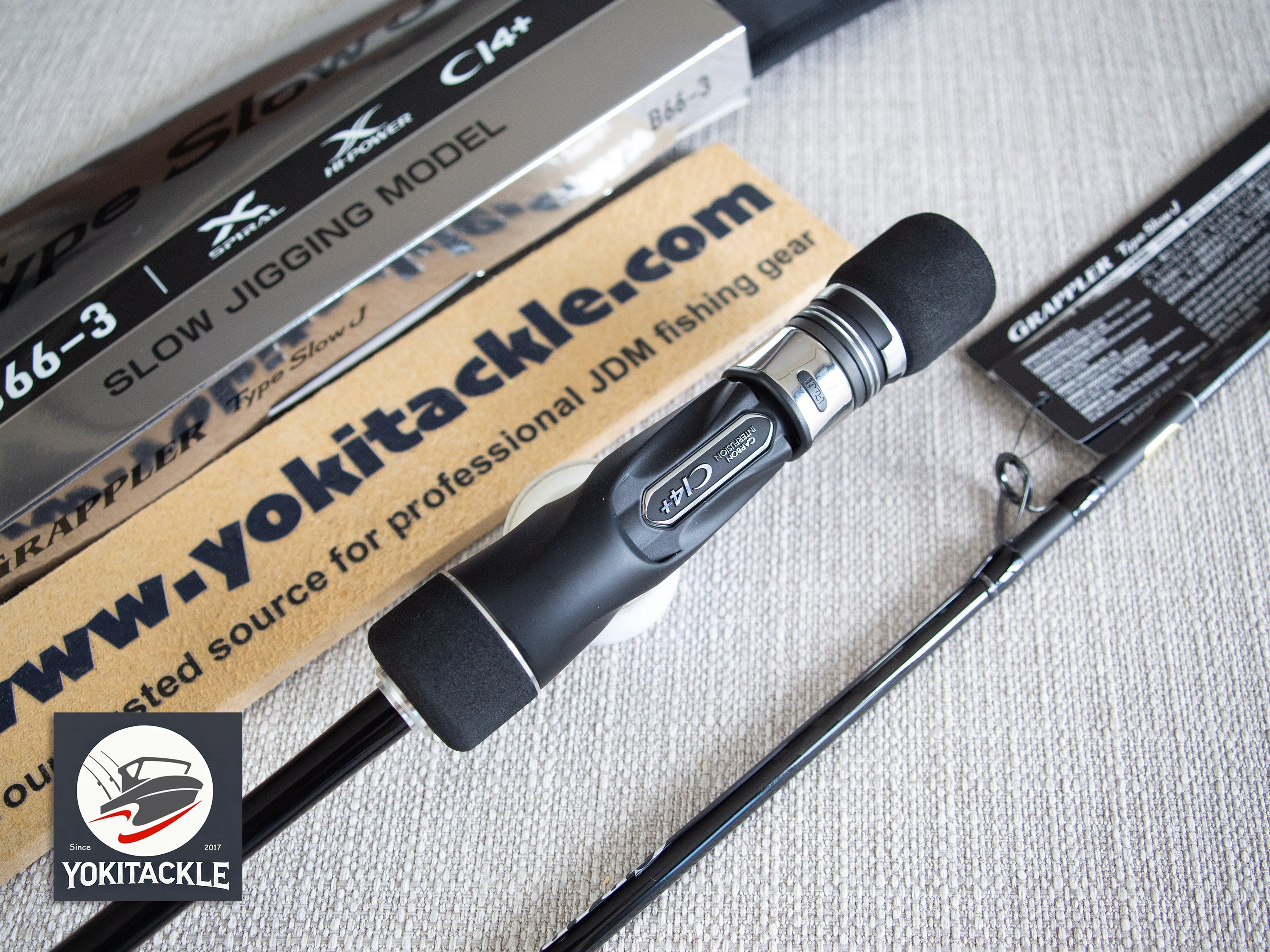Shimano 25 Grappler Type Slow J B66-3 Baitcasting Rod
