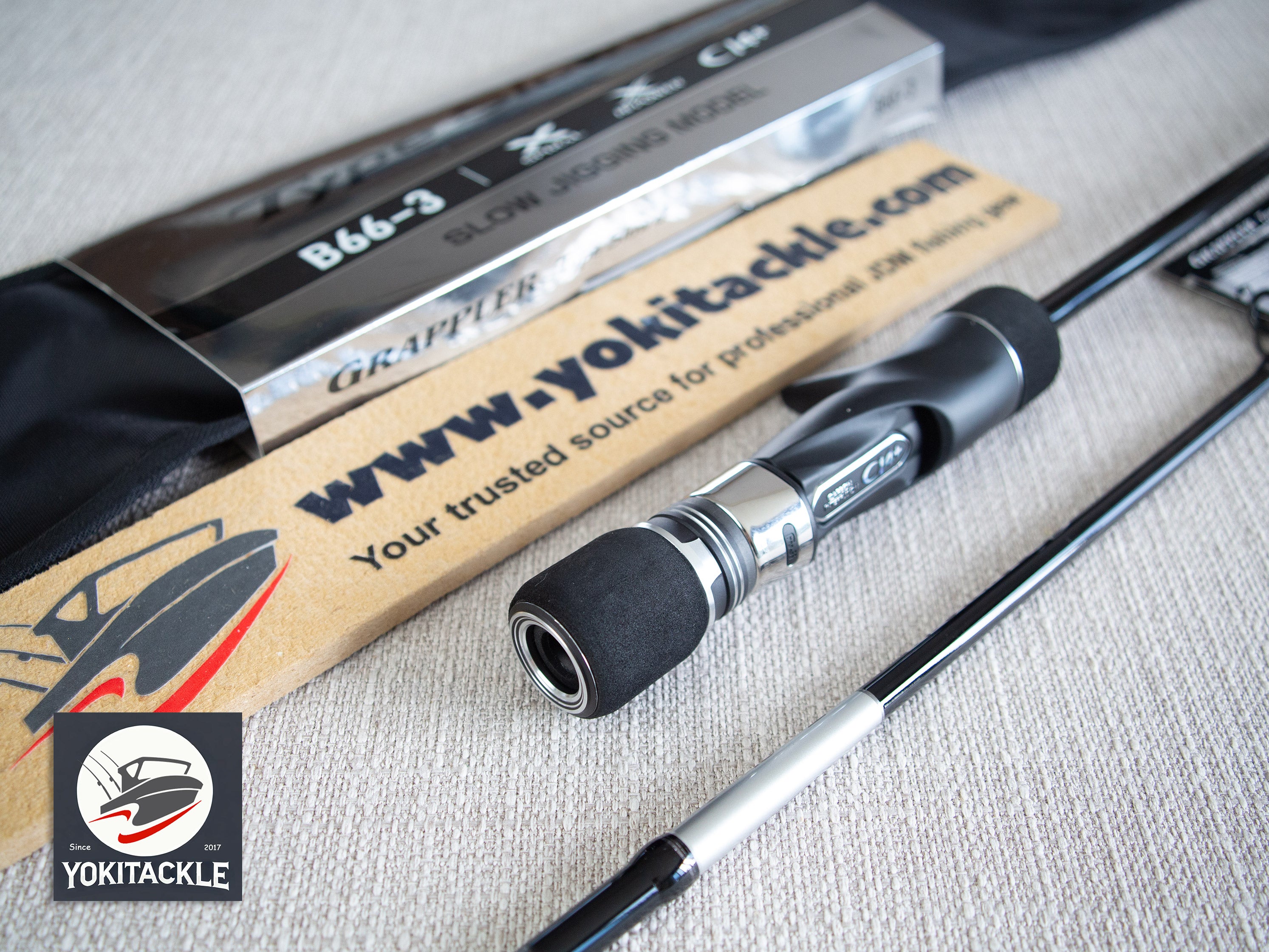 Shimano 25 Grappler Type Slow J B66-3 Baitcasting Rod