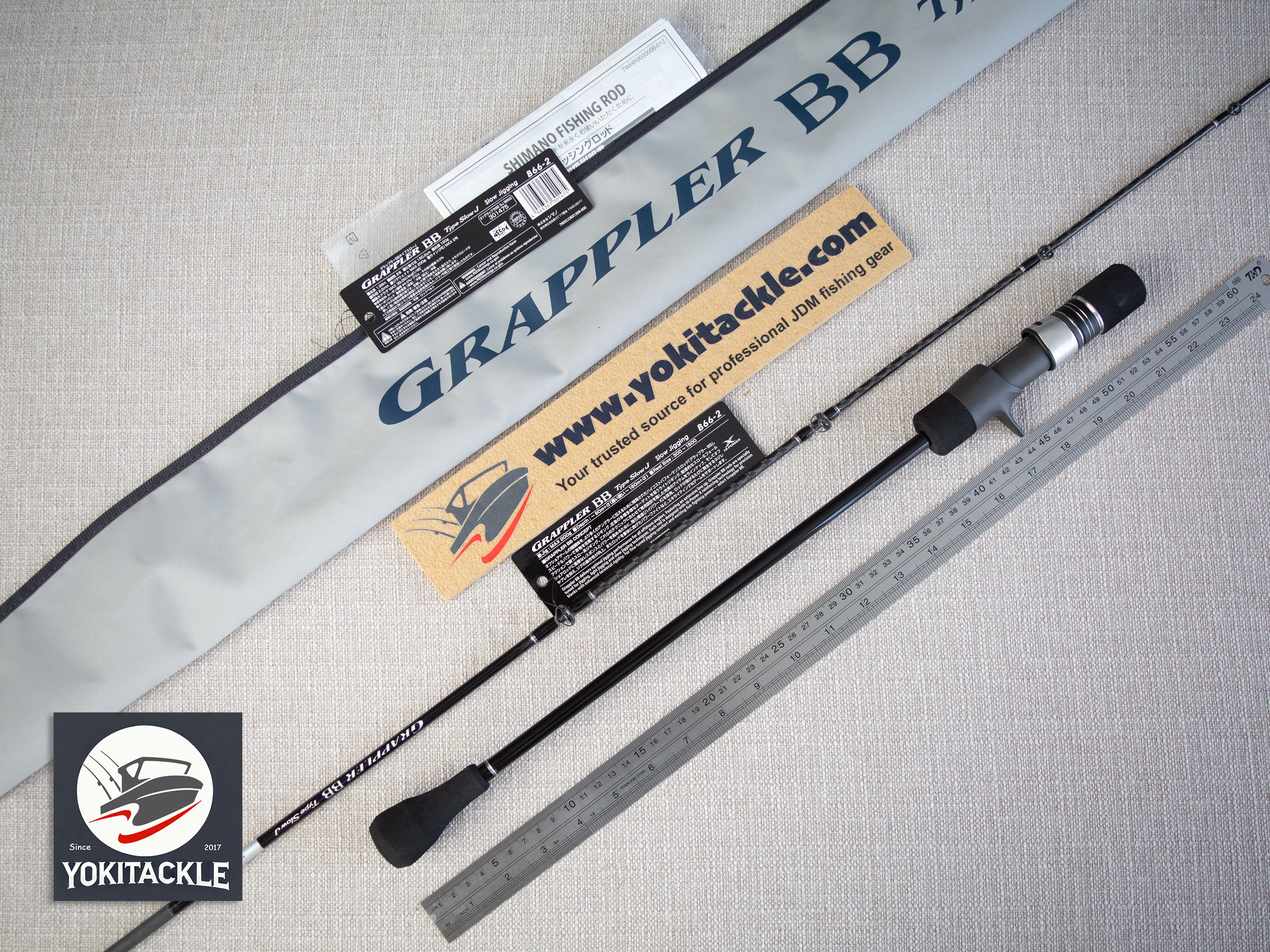 Shimano 21 Grappler BB Type Slow-J  B66-2 Baitcasting Rod