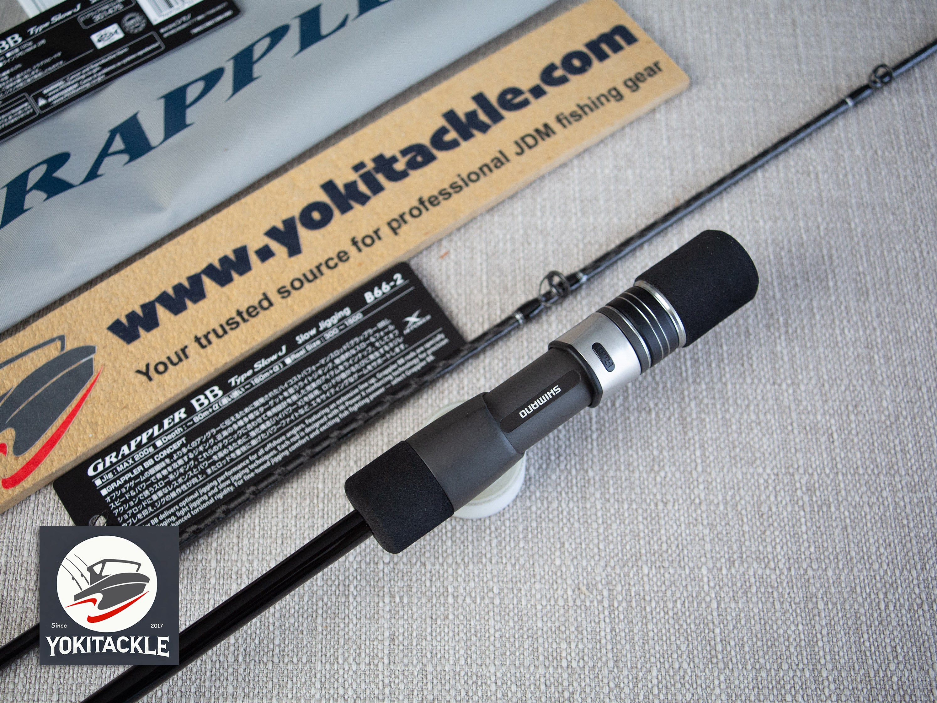 Shimano 21 Grappler BB Type Slow-J  B66-2 Baitcasting Rod