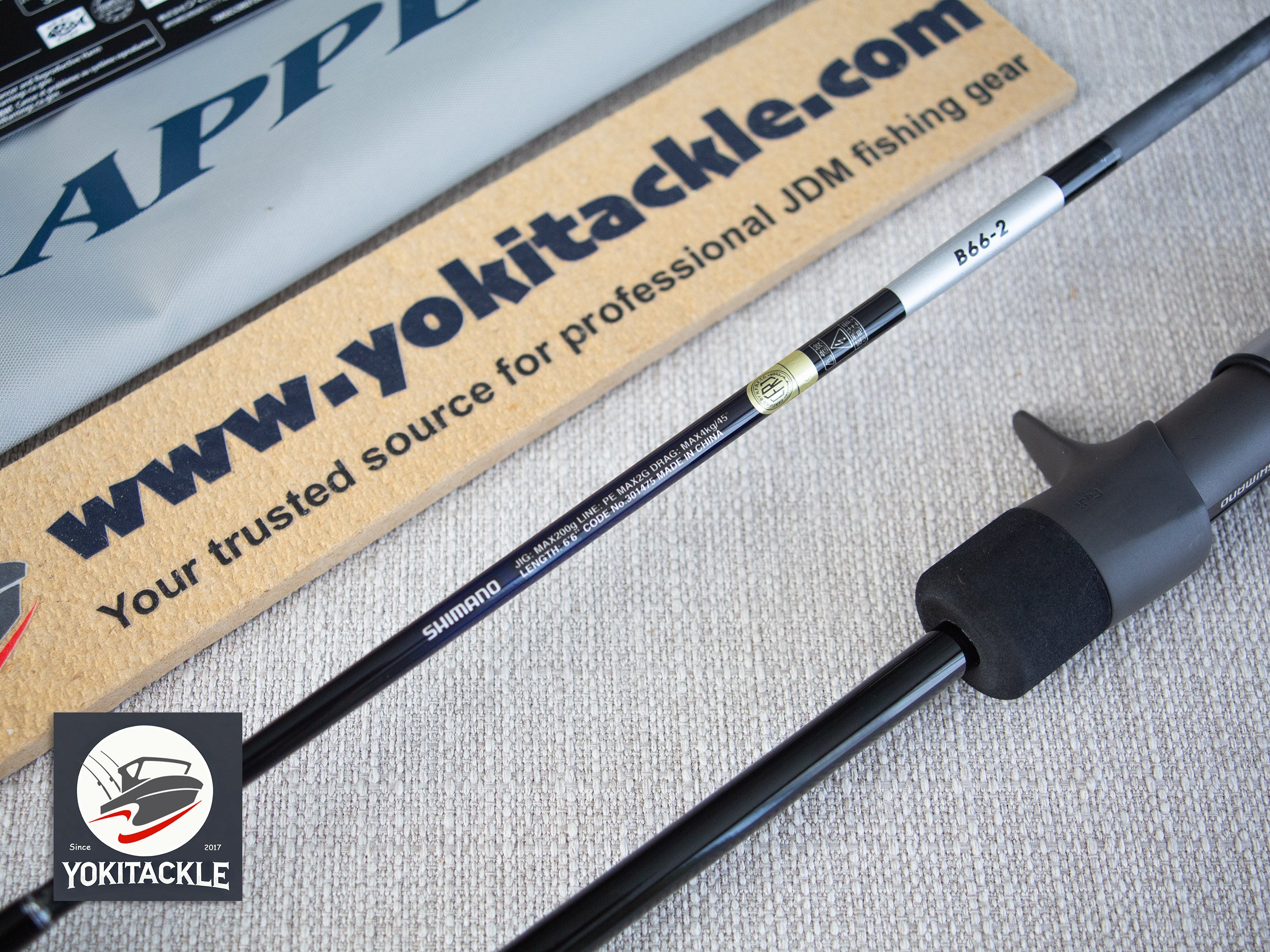 Shimano 21 Grappler BB Type Slow-J  B66-2 Baitcasting Rod