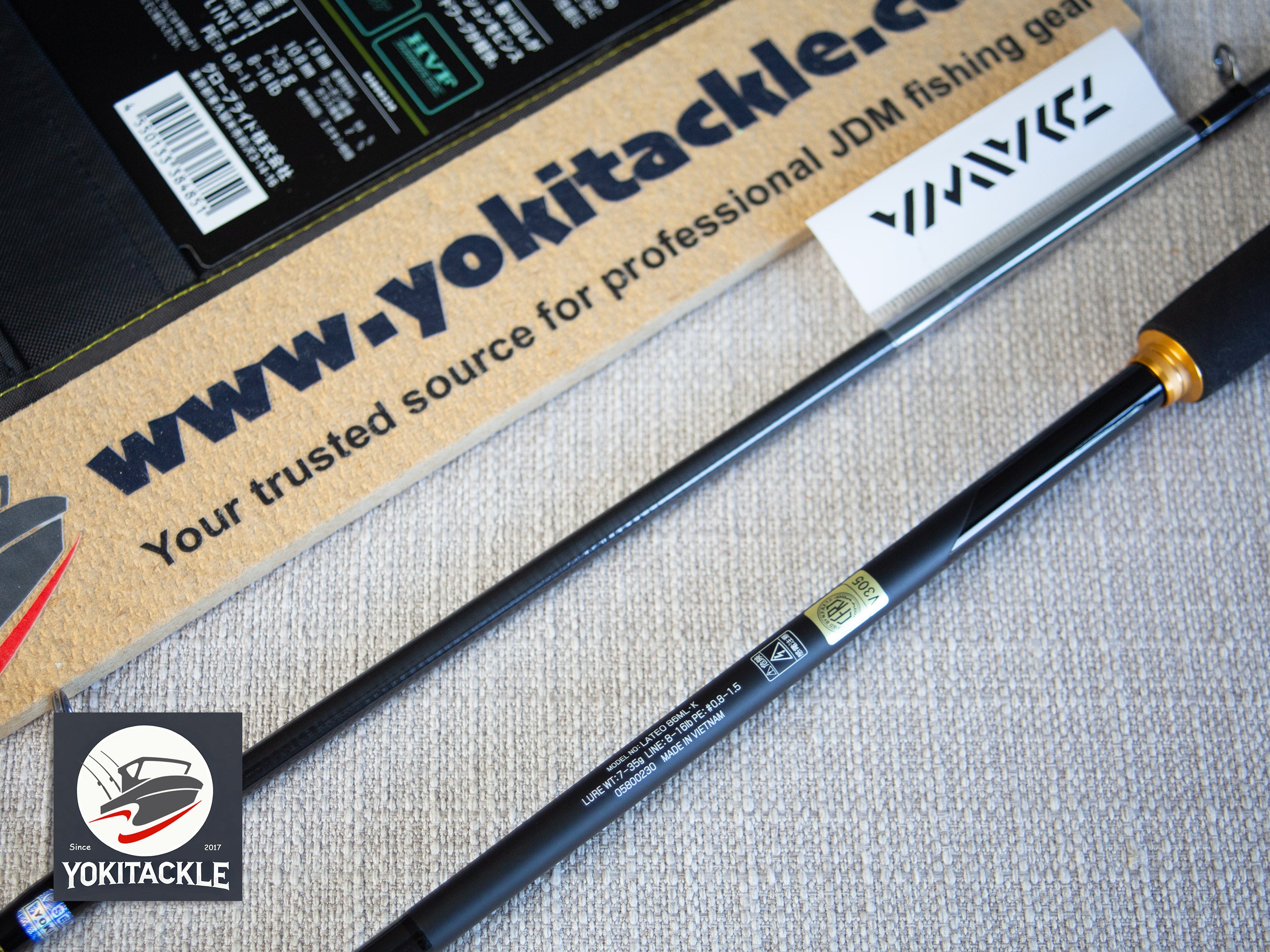 Brand New  Daiwa 24 LATEO 86ML-K Spinning Rod FREE SHIPPING from Japan