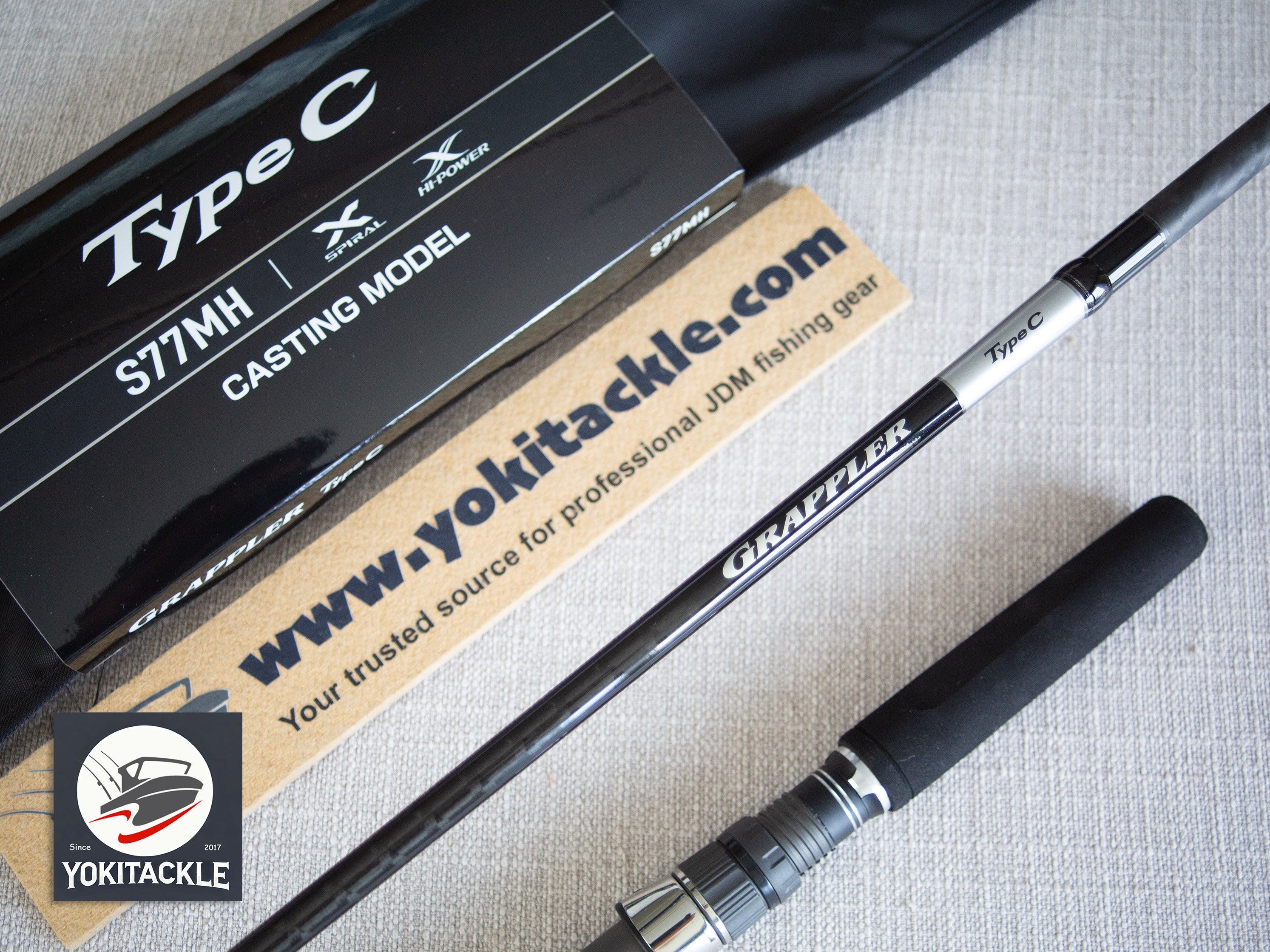 Shimano 25 GRAPPLER Type-C S77MH Butt Joint Spinning Rod
