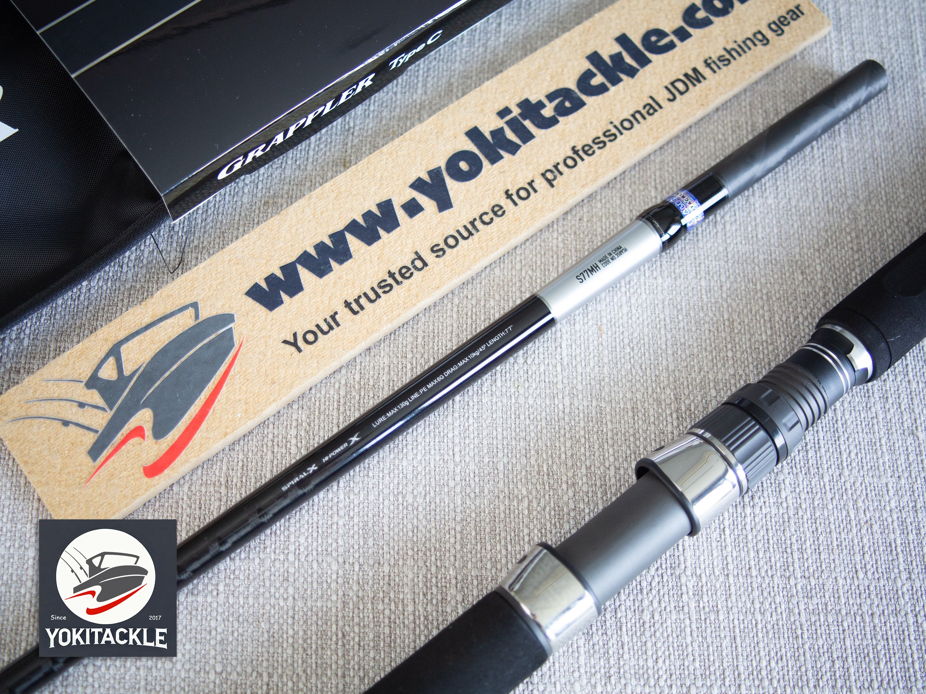 Shimano 25 GRAPPLER Type-C S77MH Butt Joint Spinning Rod