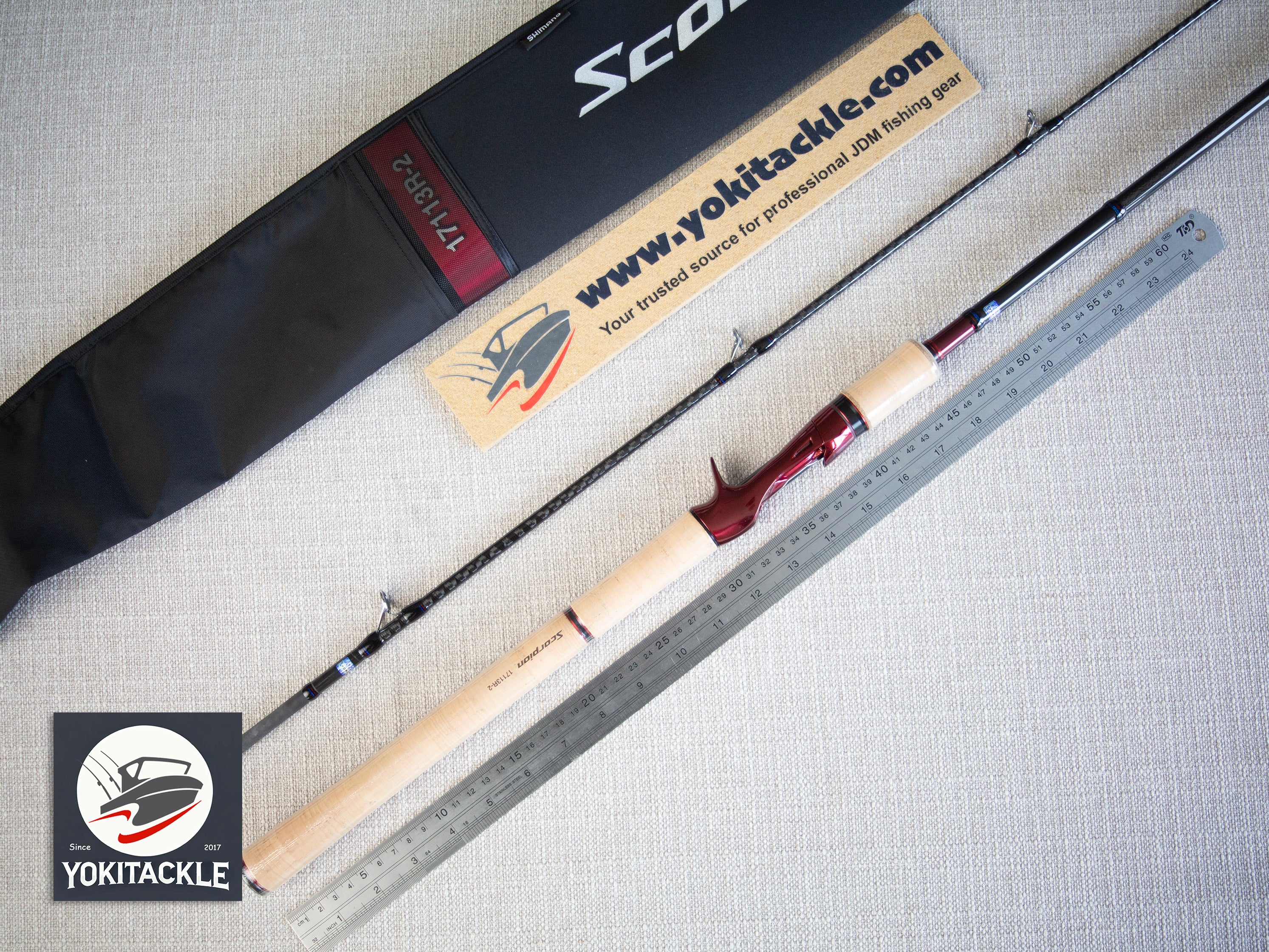 Shimano Scorpion 17113R-2 Baitcasting Rod for Bass
