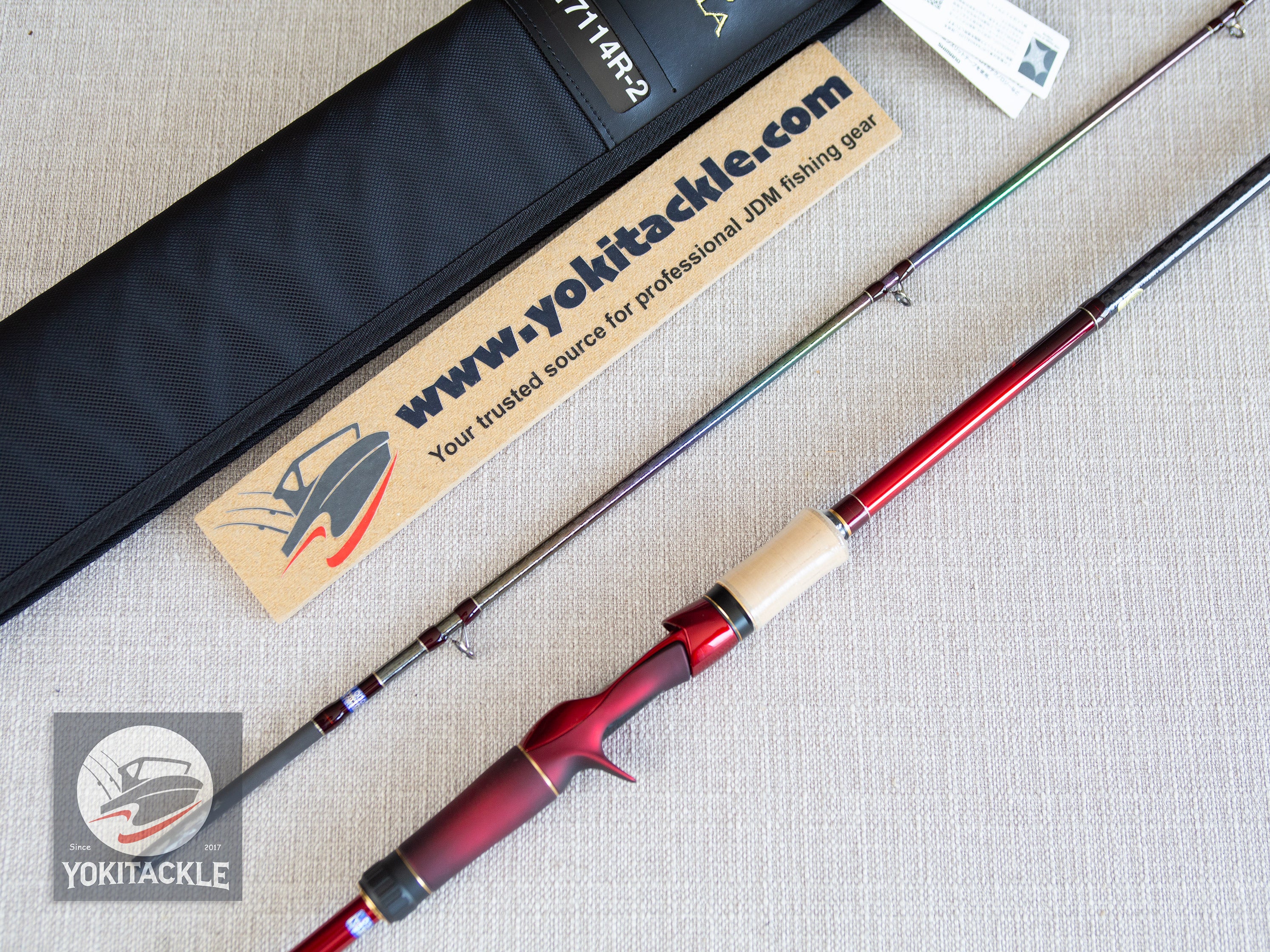 Shimano 18 WORLD SHAULA 17114R-2 Baitcasting Rod for Bass
