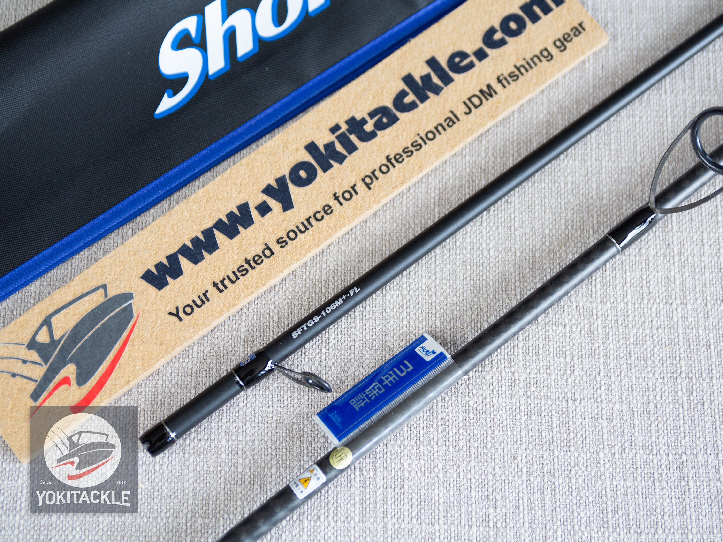 Brand New PALMS 21 ShoreGun EVOLV SFTGS-106M+/FL Spinning Rod