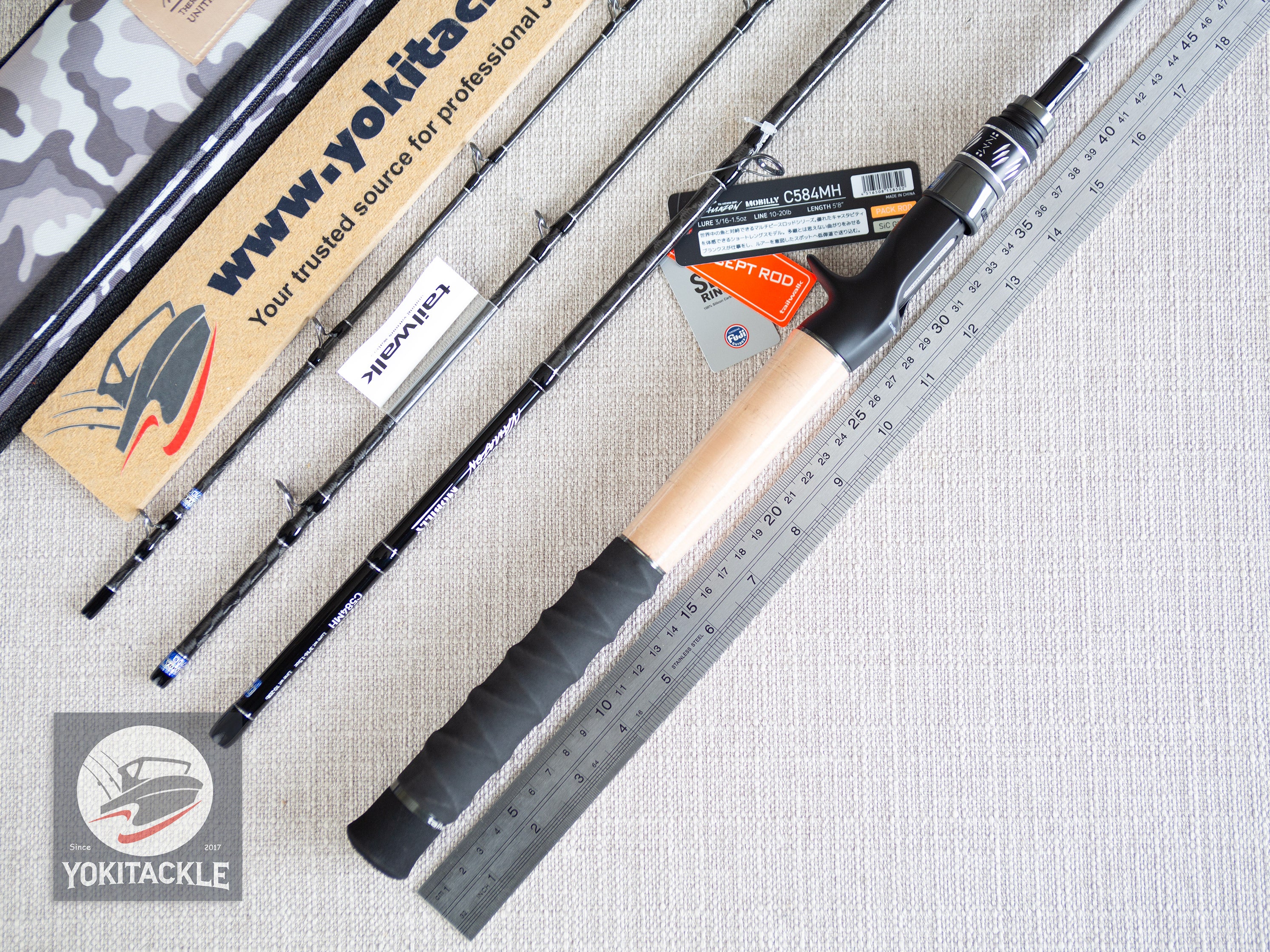 Brand New Tailwalk Namazon Mobilly C584MH Baitcasting Rod for Bass