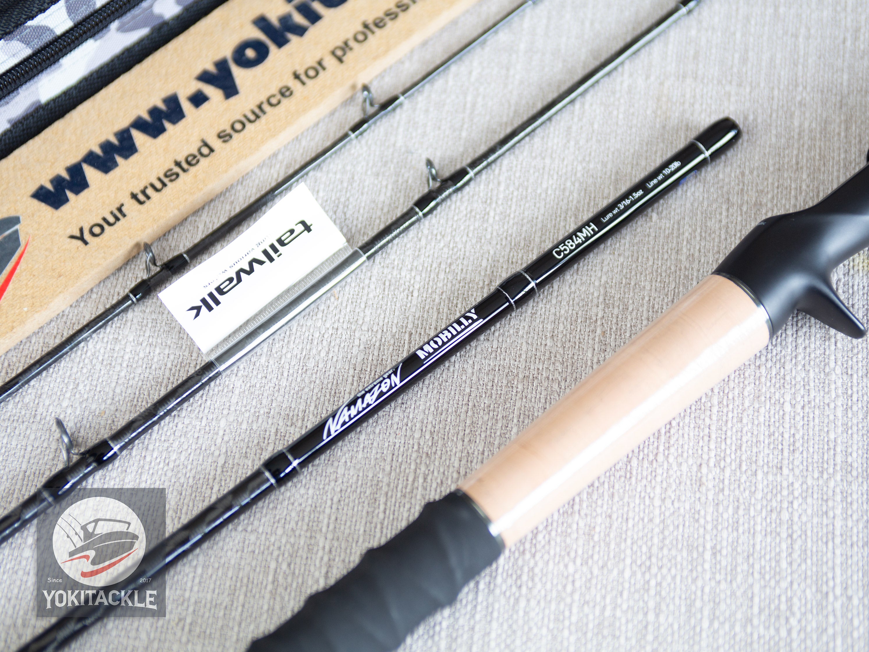 Brand New Tailwalk Namazon Mobilly C584MH Baitcasting Rod for Bass