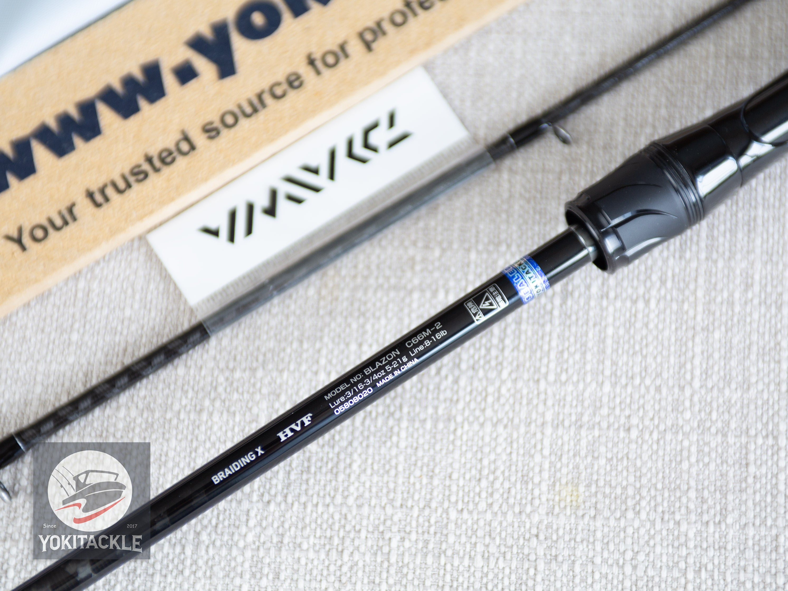 Brand New Daiwa BLAZON C66M-2 Baitcasting Rod for Bass