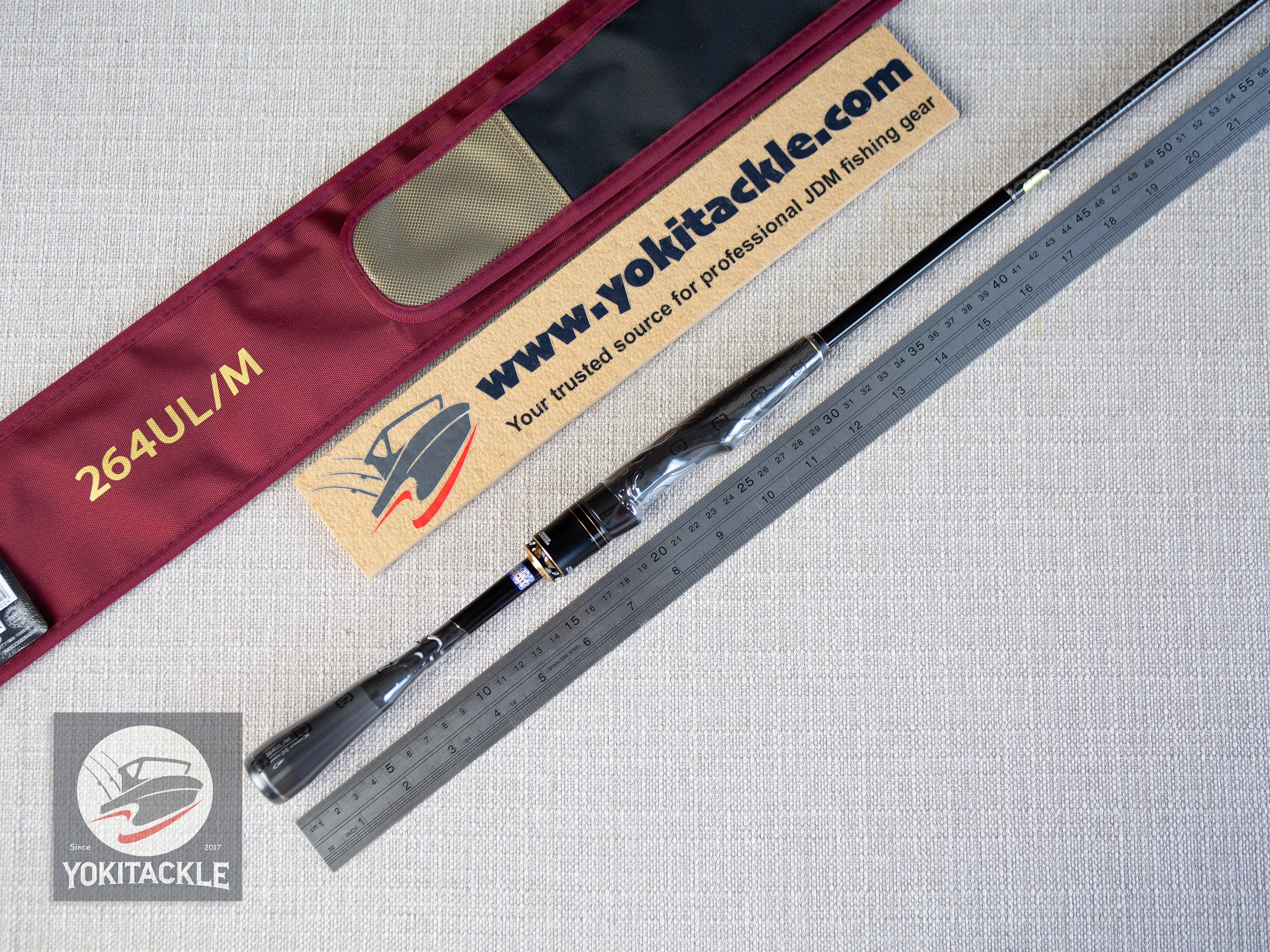 JACKALL/SHIMANO POISON ULTIMA 264UL/M Spinning Rod