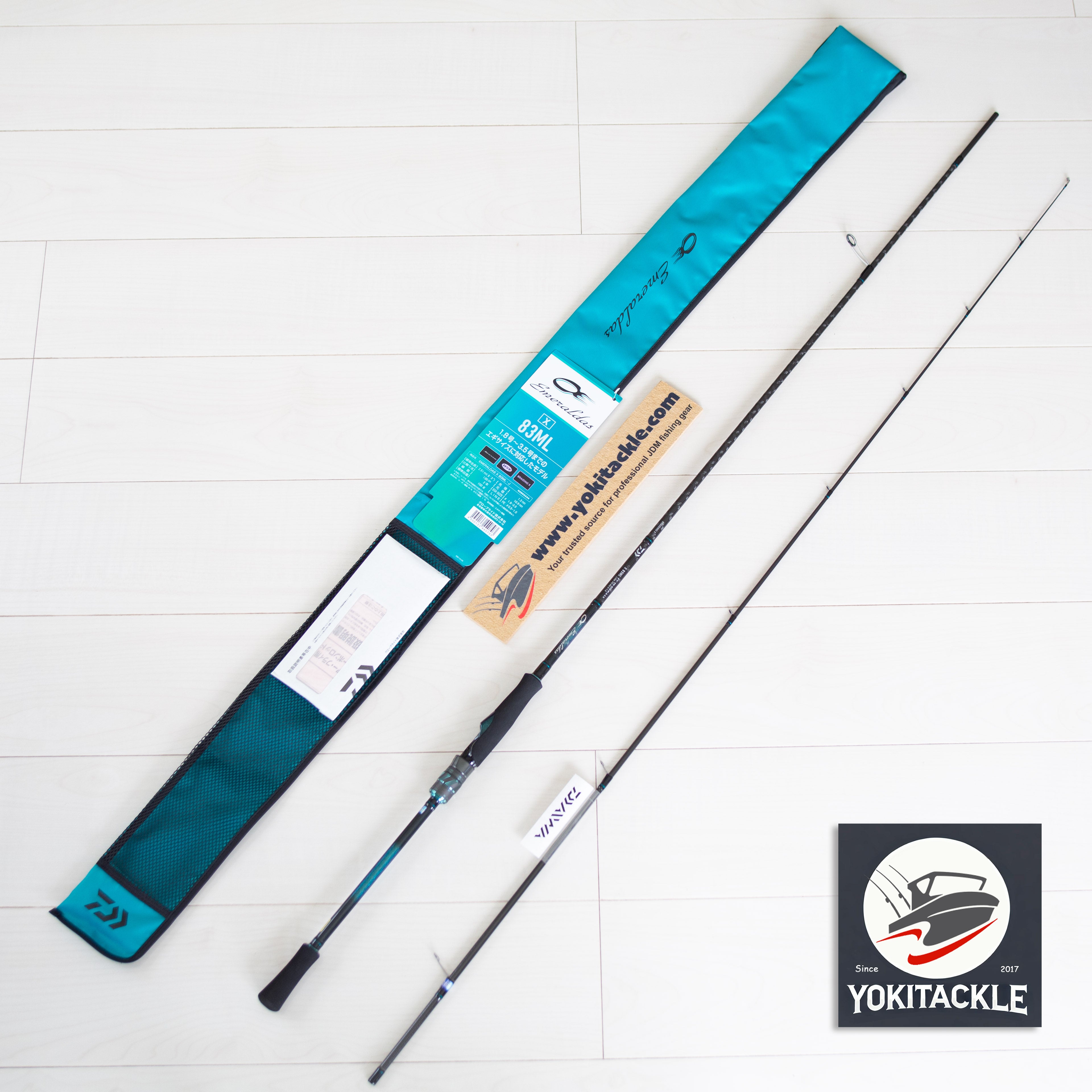 Brand New Daiwa 25 EMERALDAS X 83ML-J Spinning Rod for Eging