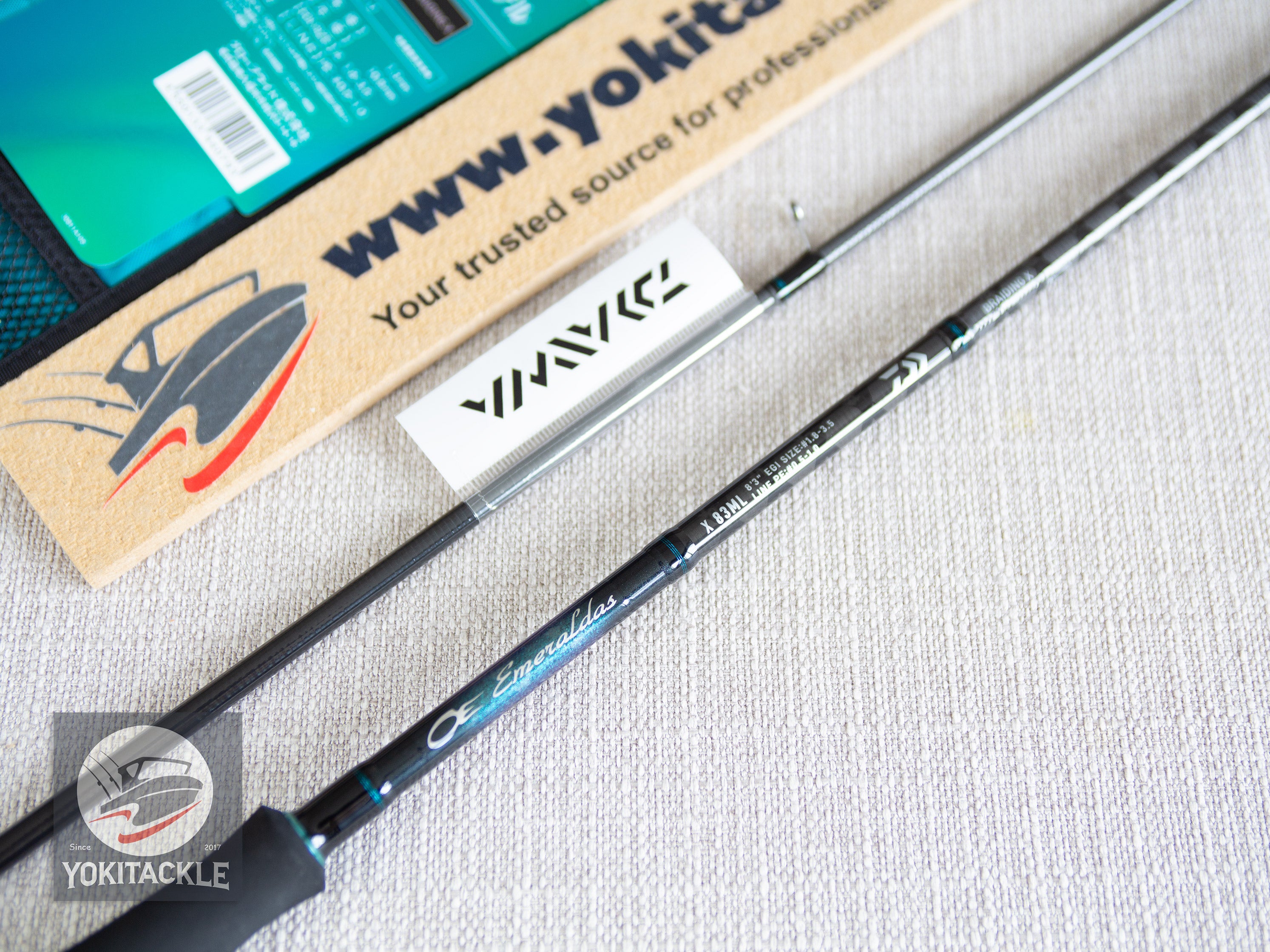 Brand New Daiwa 25 EMERALDAS X 83ML-J Spinning Rod for Eging