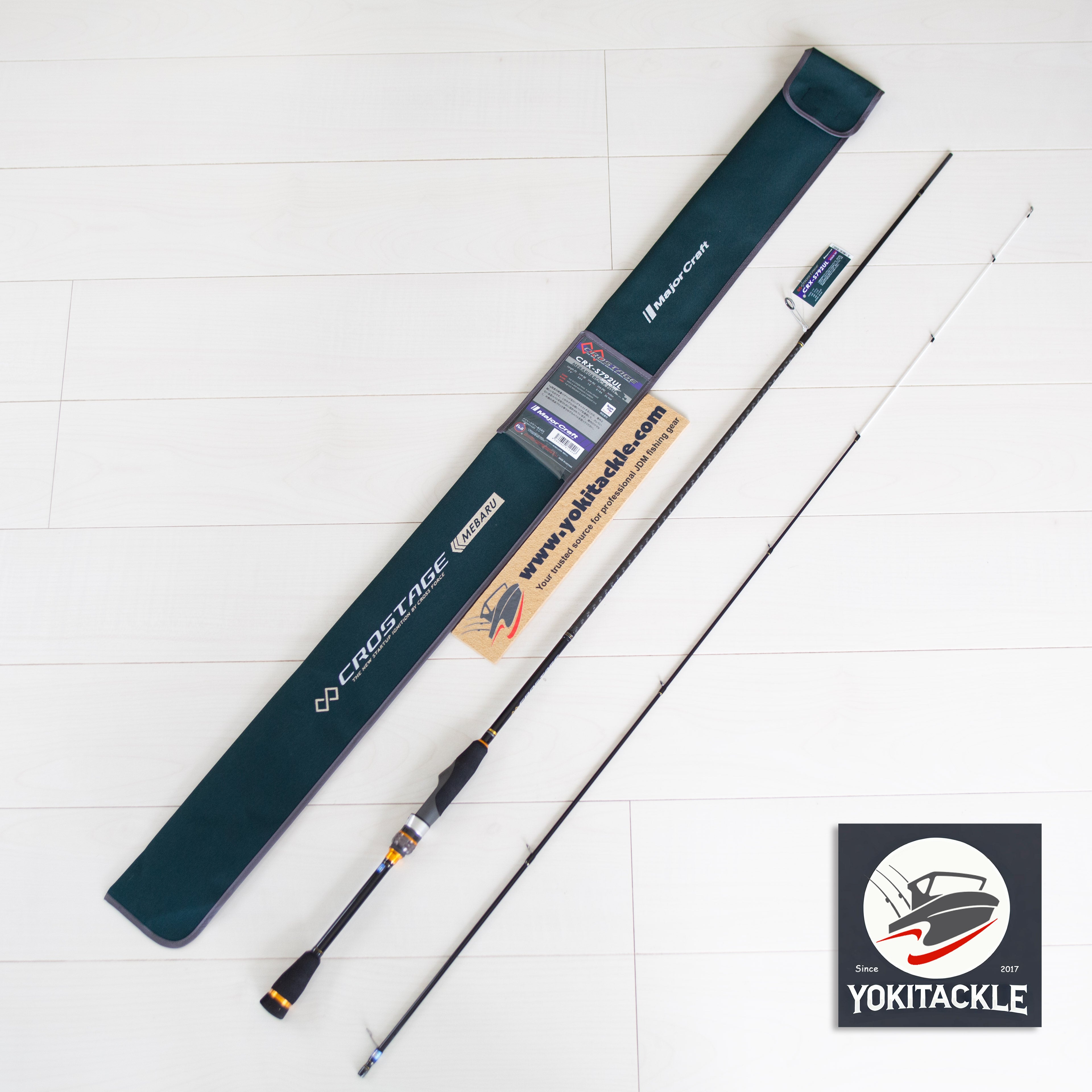 Major Craft 3rd Gen CROSTAGE Light Game CRX-S792UL Spinning Rod