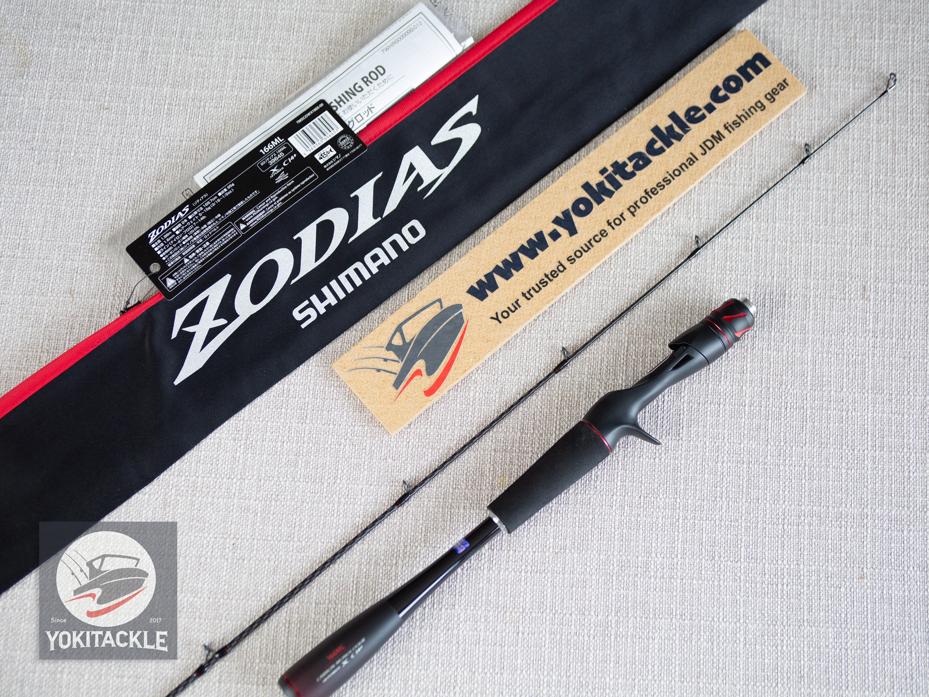 Brand New Shimano 20 ZODIAS 166ML Baitcasting Rod