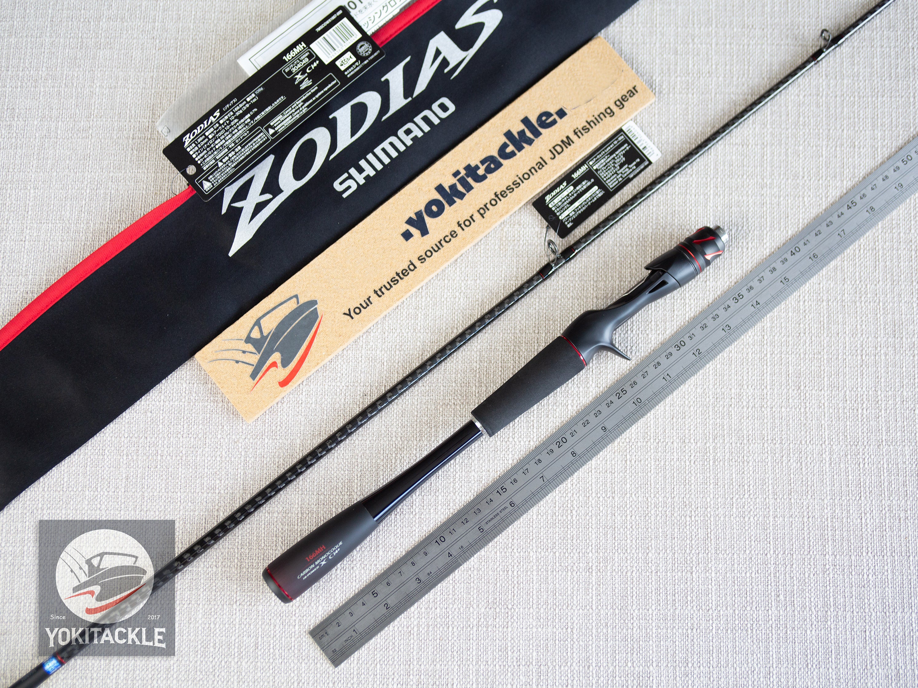 Brand New Shimano 20 ZODIAS 166MH Baitcasting Rod