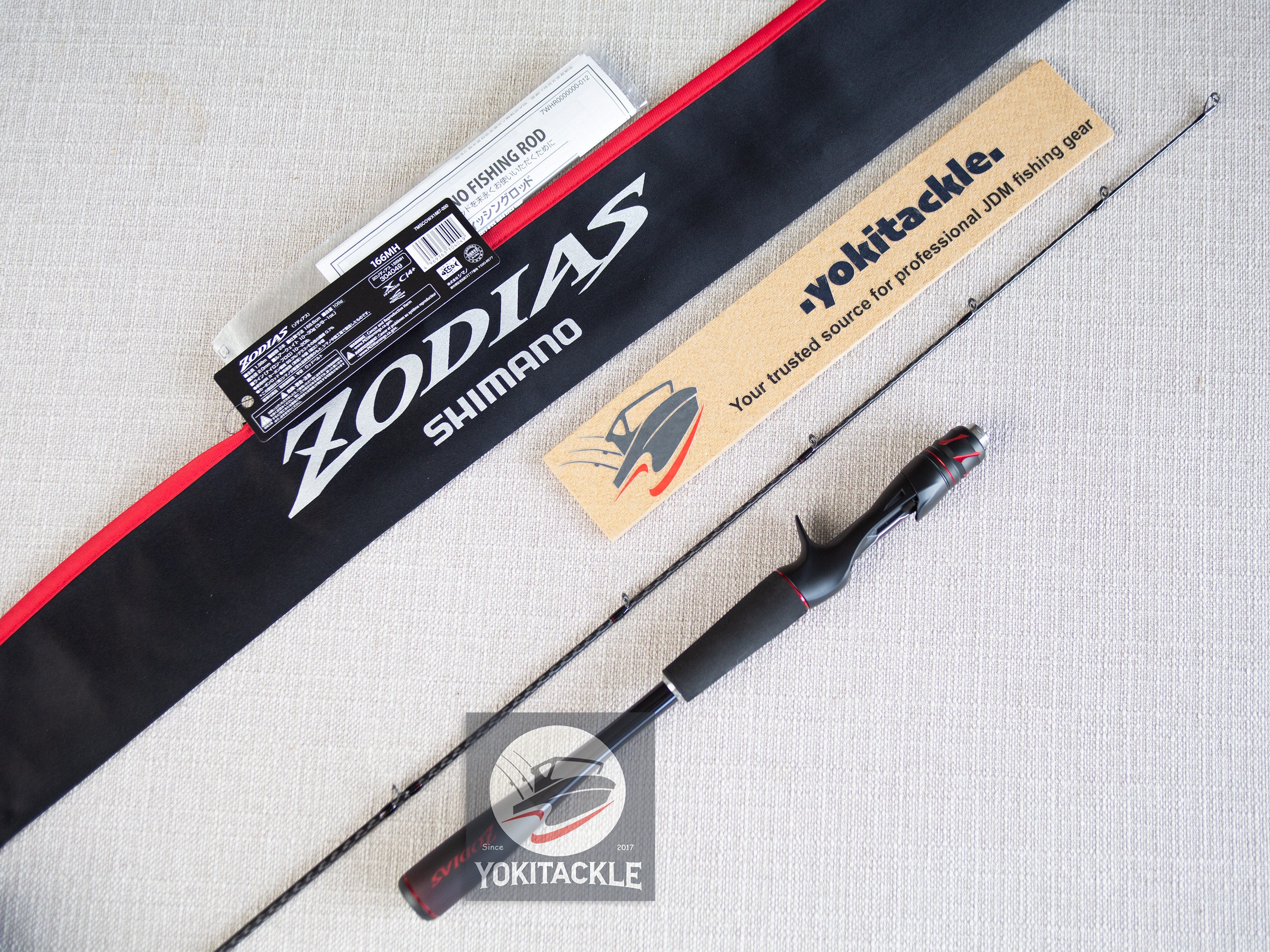 Brand New Shimano 20 ZODIAS 166MH Baitcasting Rod