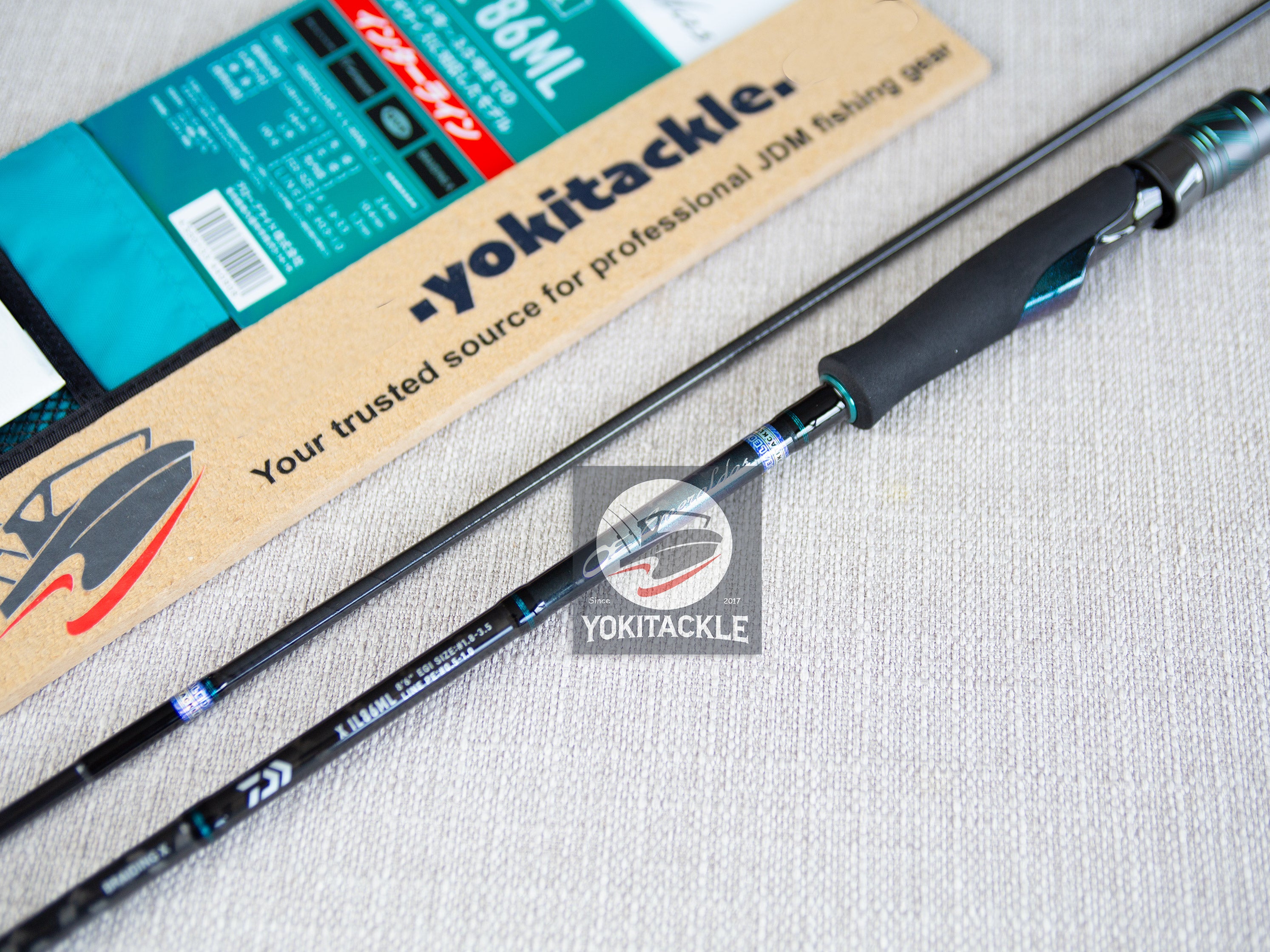 Brand New Daiwa 25 EMERALDAS X IL 86ML-J Inter Line Spinning Rod for Eging