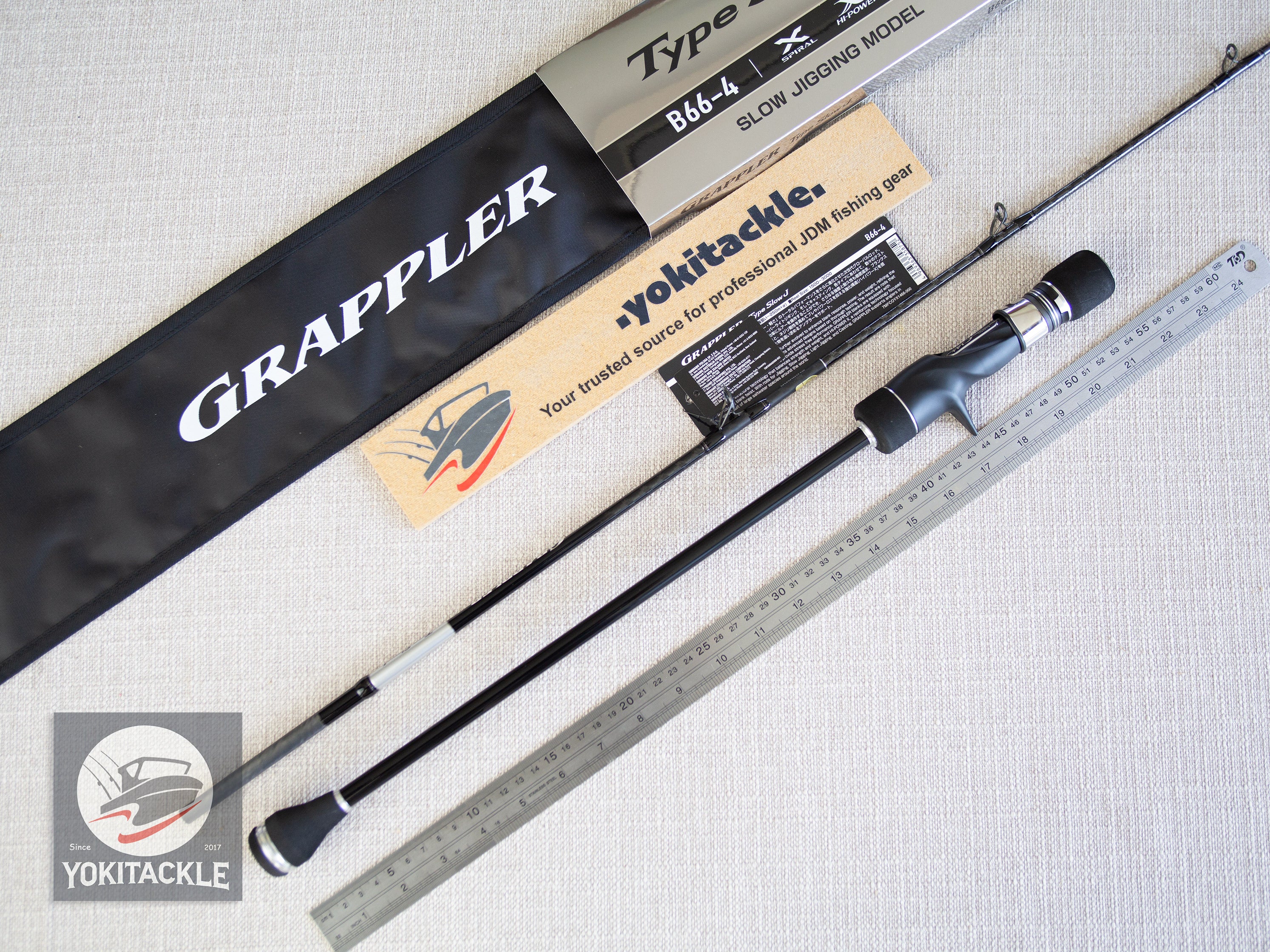 Shimano 21 Grappler BB Type Slow-J  B66-4 Baitcasting Rod
